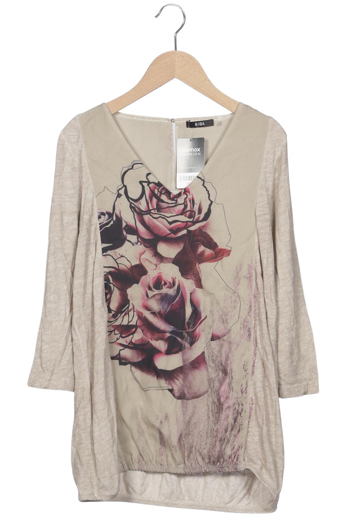 

BiBA Damen Langarmshirt, beige, Gr. 38