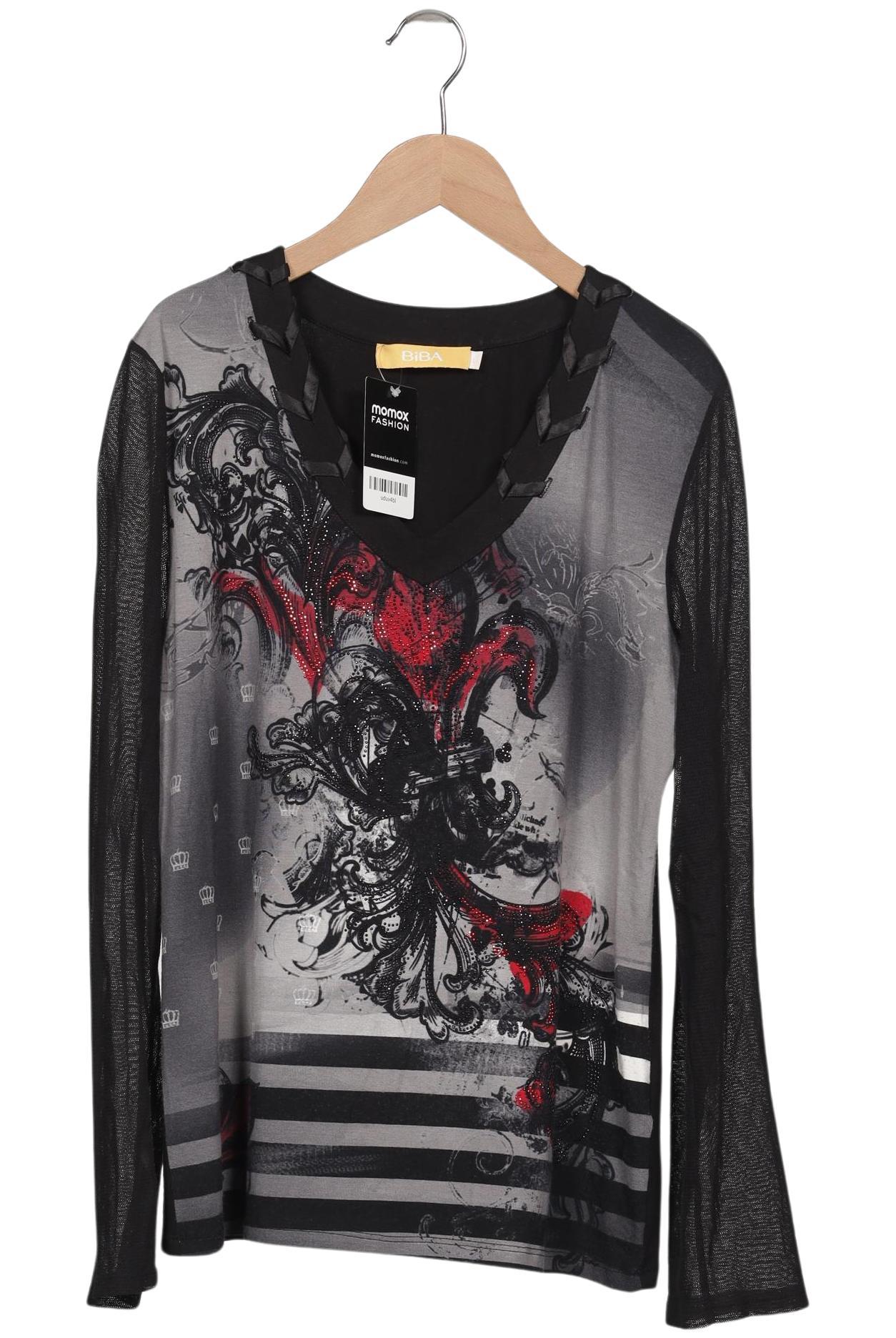 

BiBA Damen Langarmshirt, schwarz, Gr. 42
