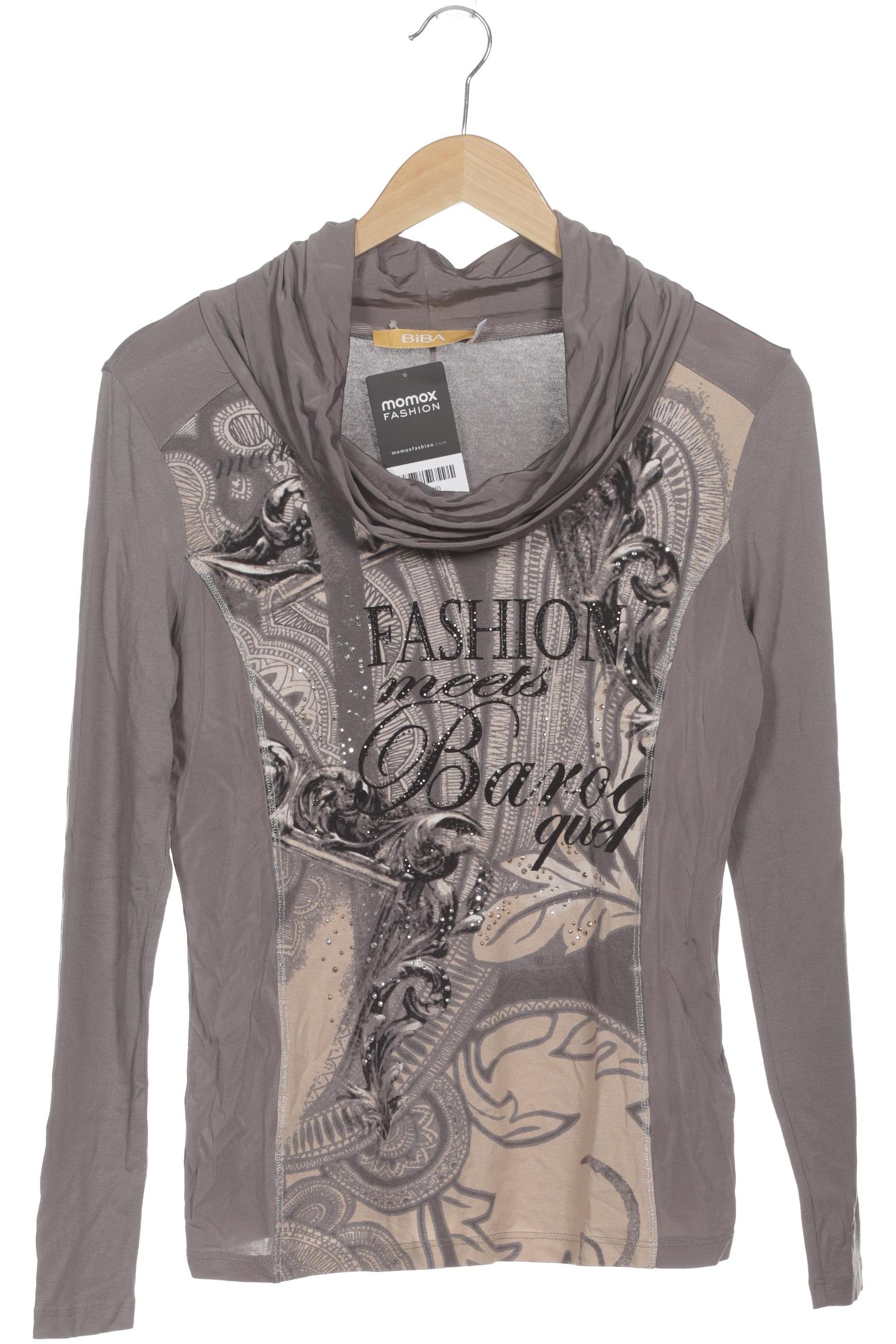 

BiBA Damen Langarmshirt, grau, Gr.