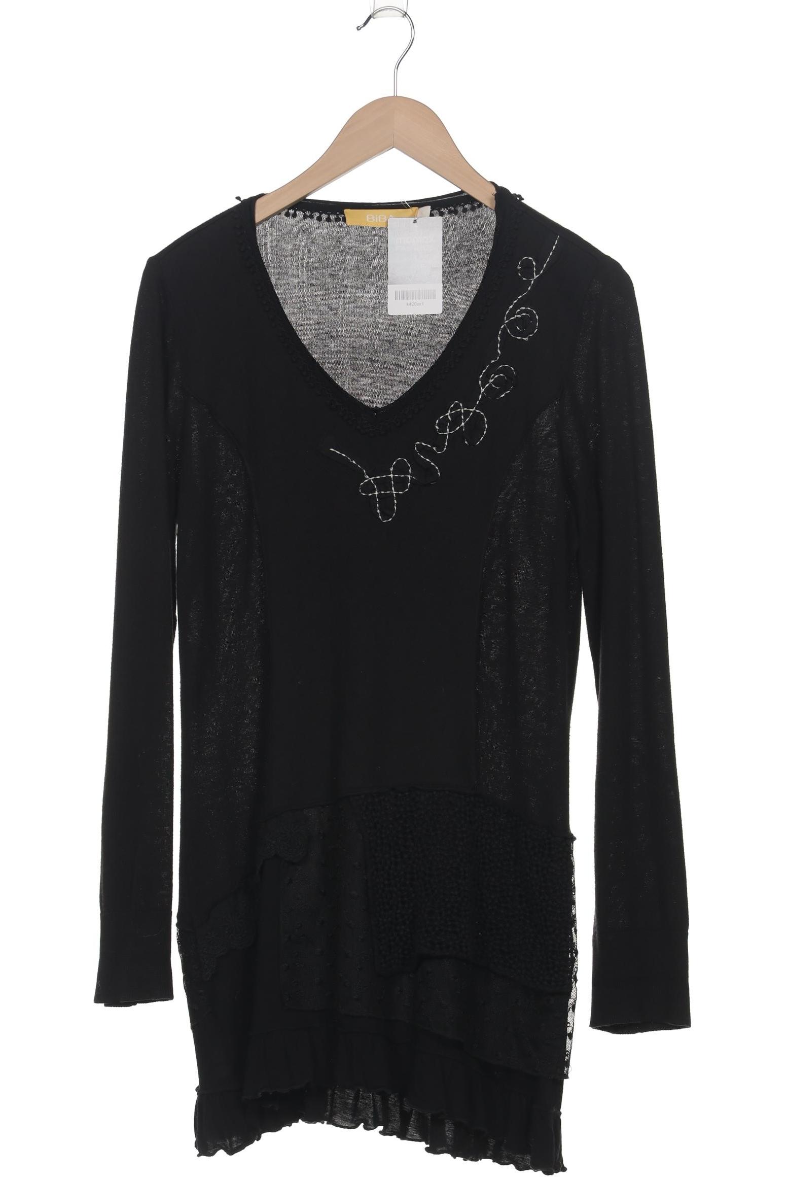 

BiBA Damen Langarmshirt, schwarz, Gr. 42