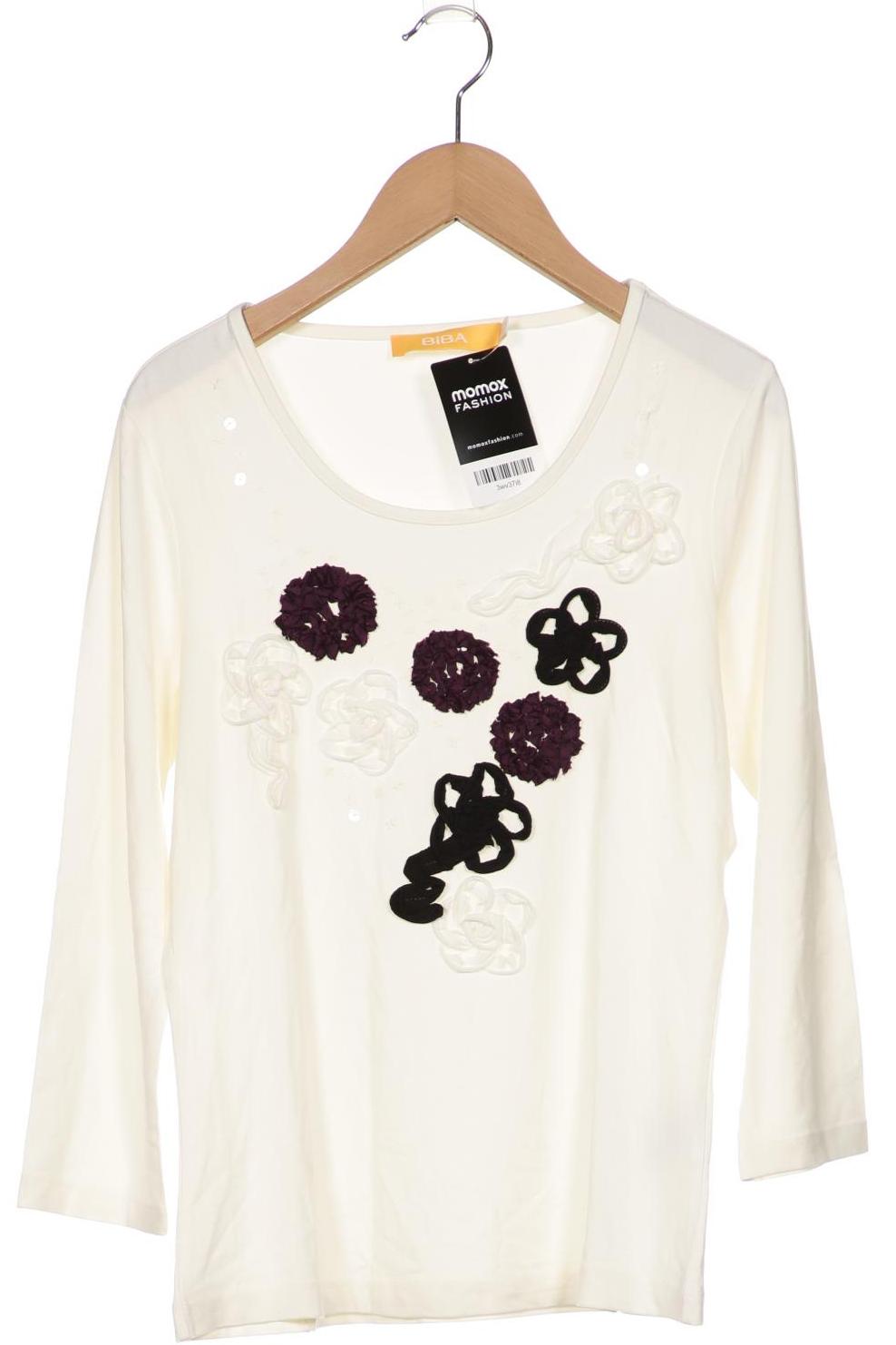 

BiBA Damen Langarmshirt, cremeweiß, Gr. 34