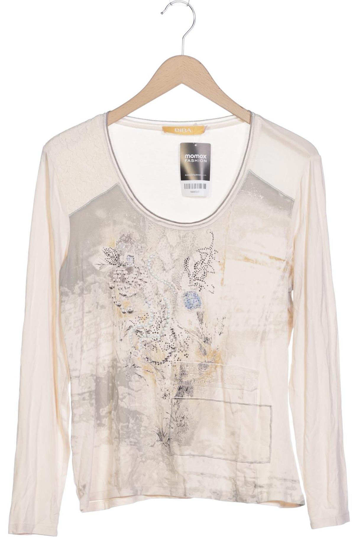 

BiBA Damen Langarmshirt, beige, Gr. 42