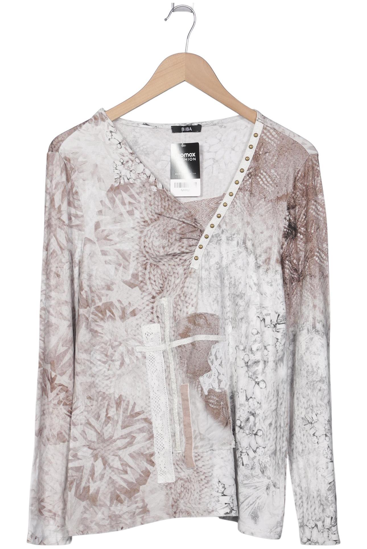 

BiBA Damen Langarmshirt, beige, Gr. 42