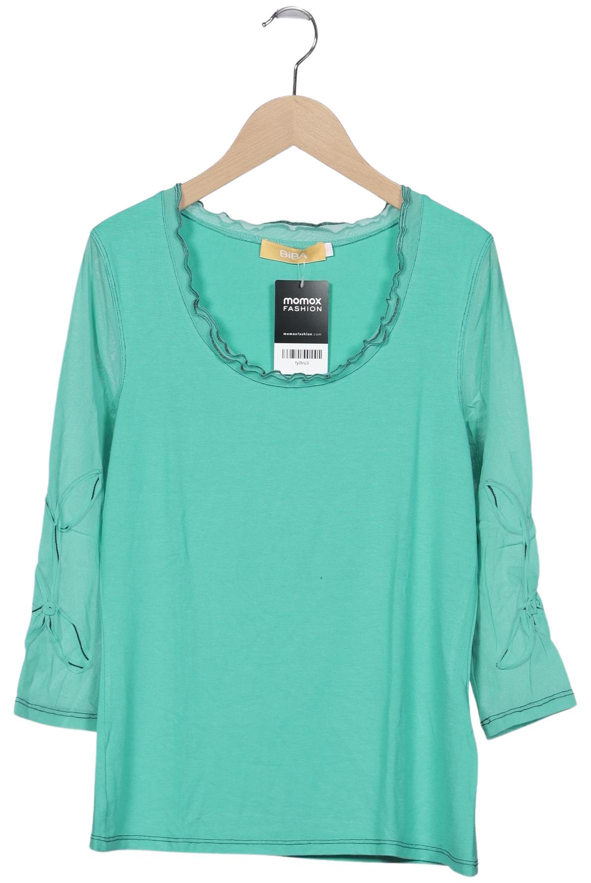 

BiBA Damen Langarmshirt, türkis, Gr. 36