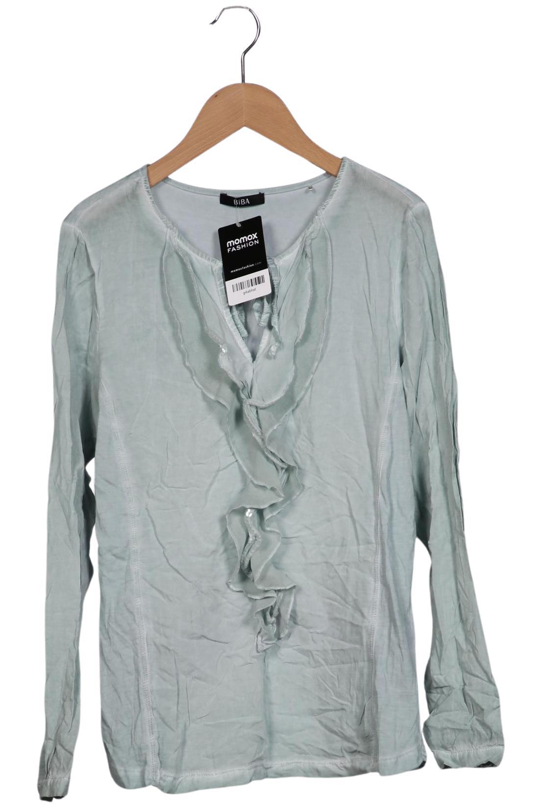 

BiBA Damen Langarmshirt, hellgrün, Gr. 34