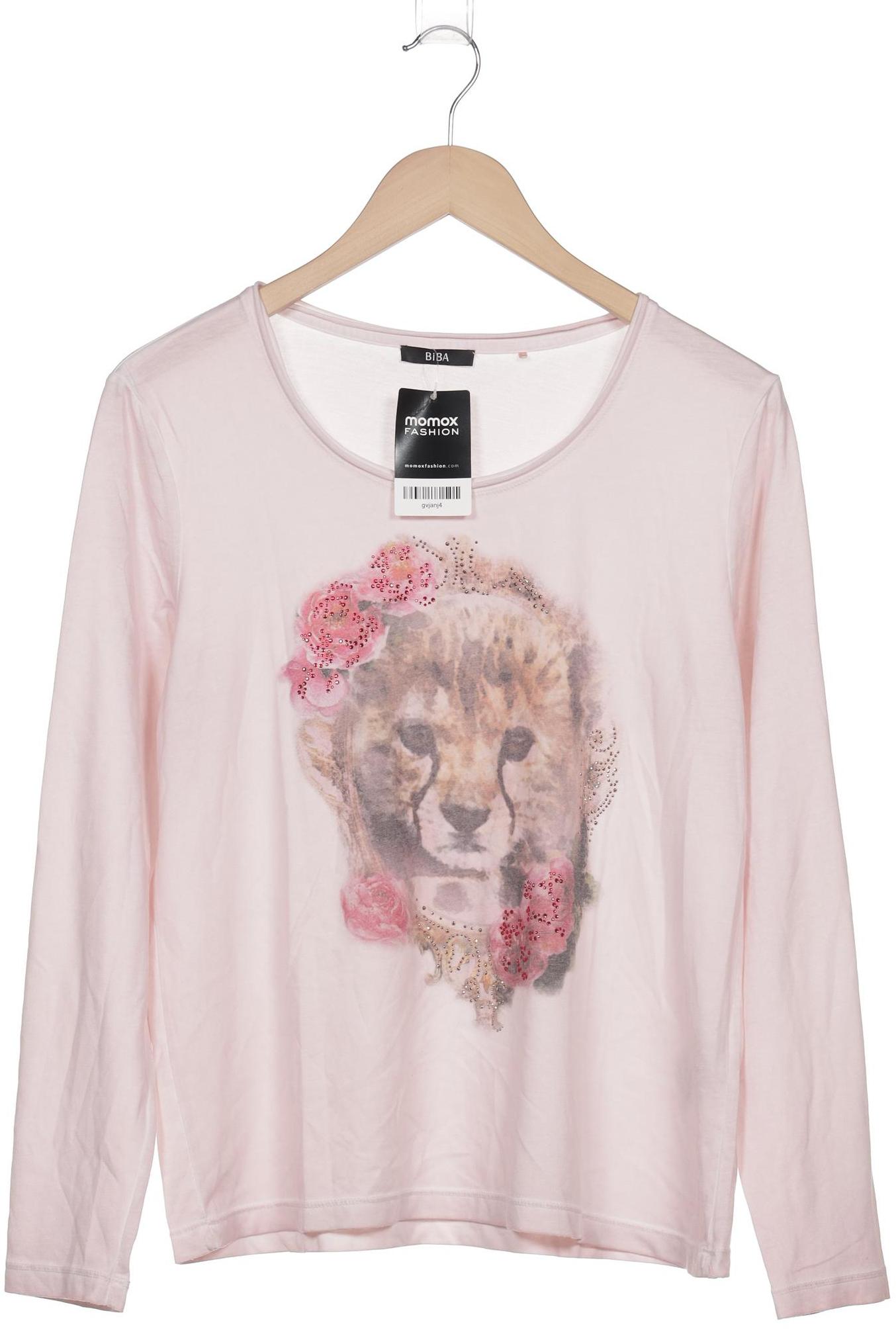

BiBA Damen Langarmshirt, pink, Gr. 42