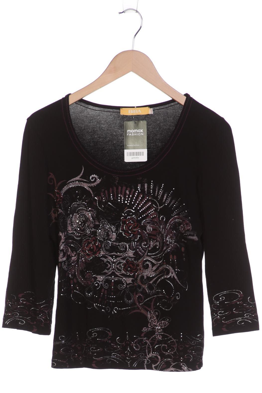 

BiBA Damen Langarmshirt, schwarz, Gr. 36