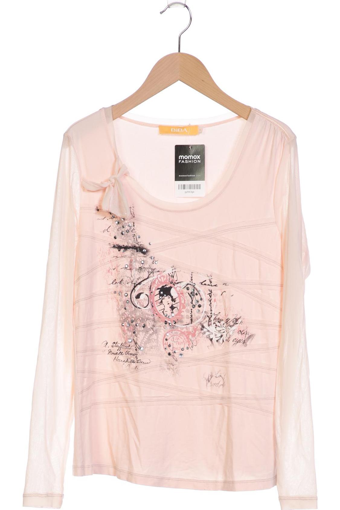 

BiBA Damen Langarmshirt, pink, Gr. 38