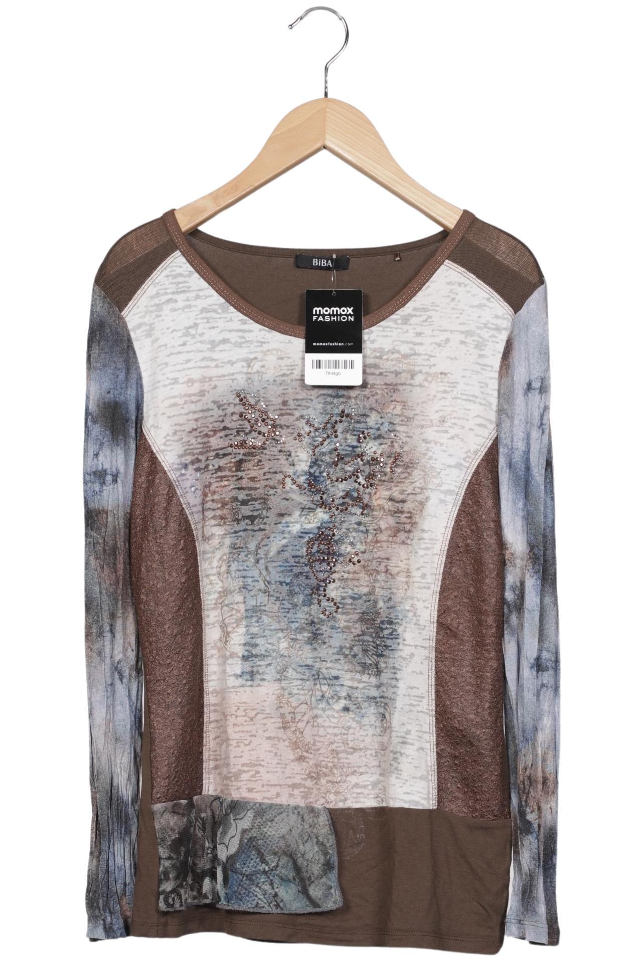 

BiBA Damen Langarmshirt, braun, Gr. 36