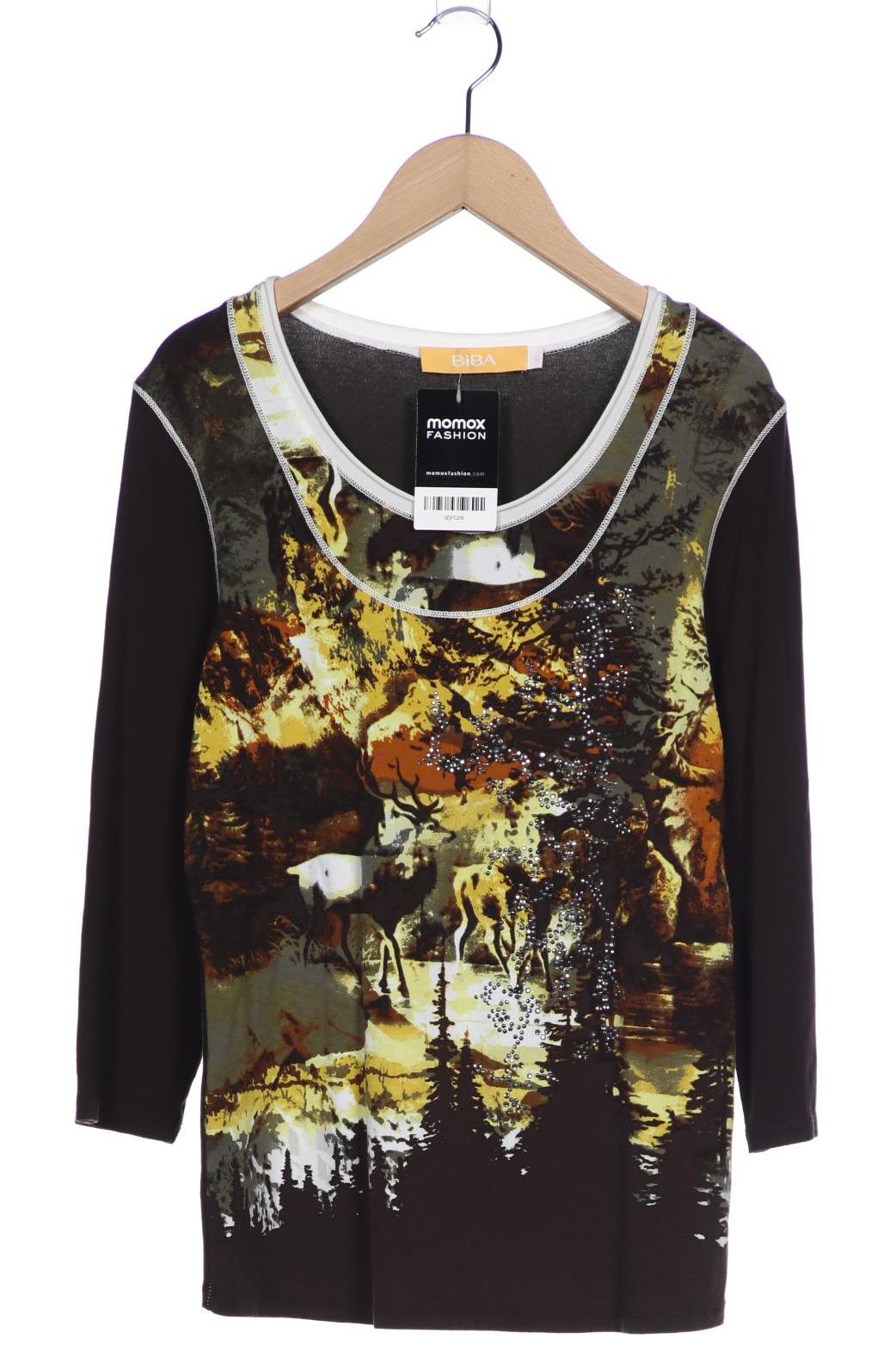 

BiBA Damen Langarmshirt, mehrfarbig, Gr. 36