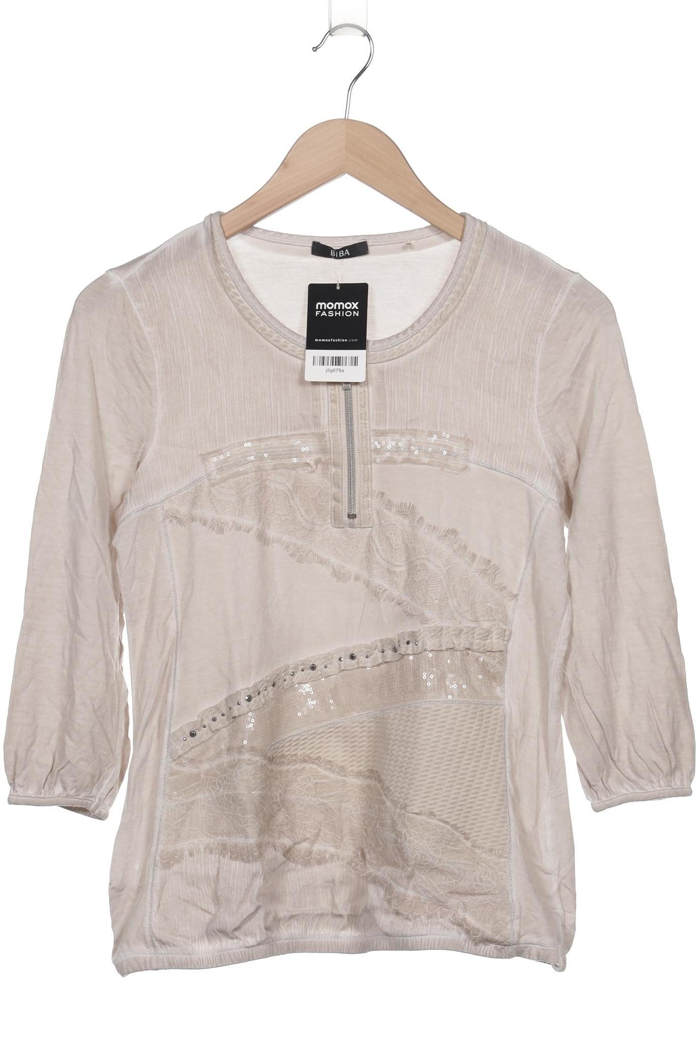 

BiBA Damen Langarmshirt, beige, Gr. 38