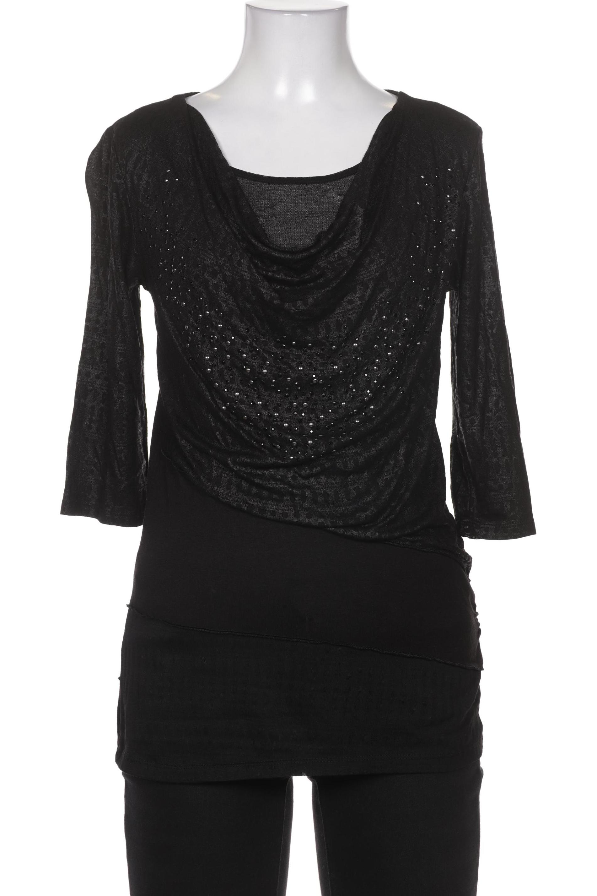 

BiBA Damen Langarmshirt, schwarz, Gr. 34