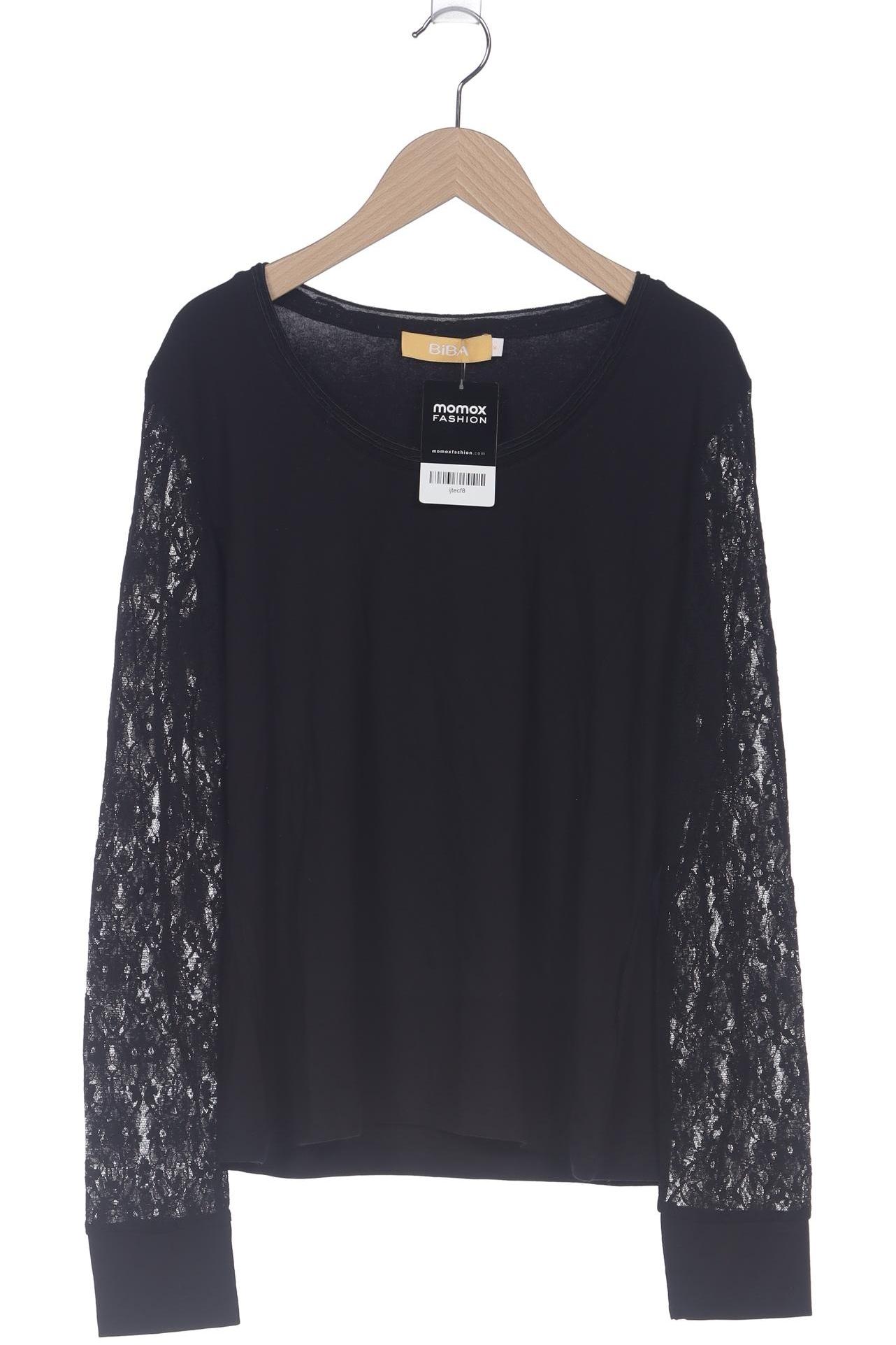 

BiBA Damen Langarmshirt, schwarz, Gr. 38