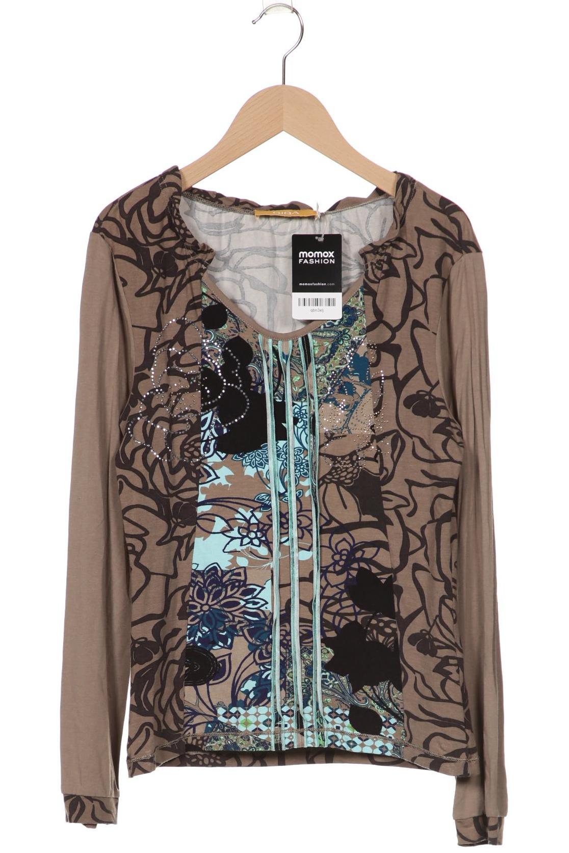 

BiBA Damen Langarmshirt, braun, Gr. 36