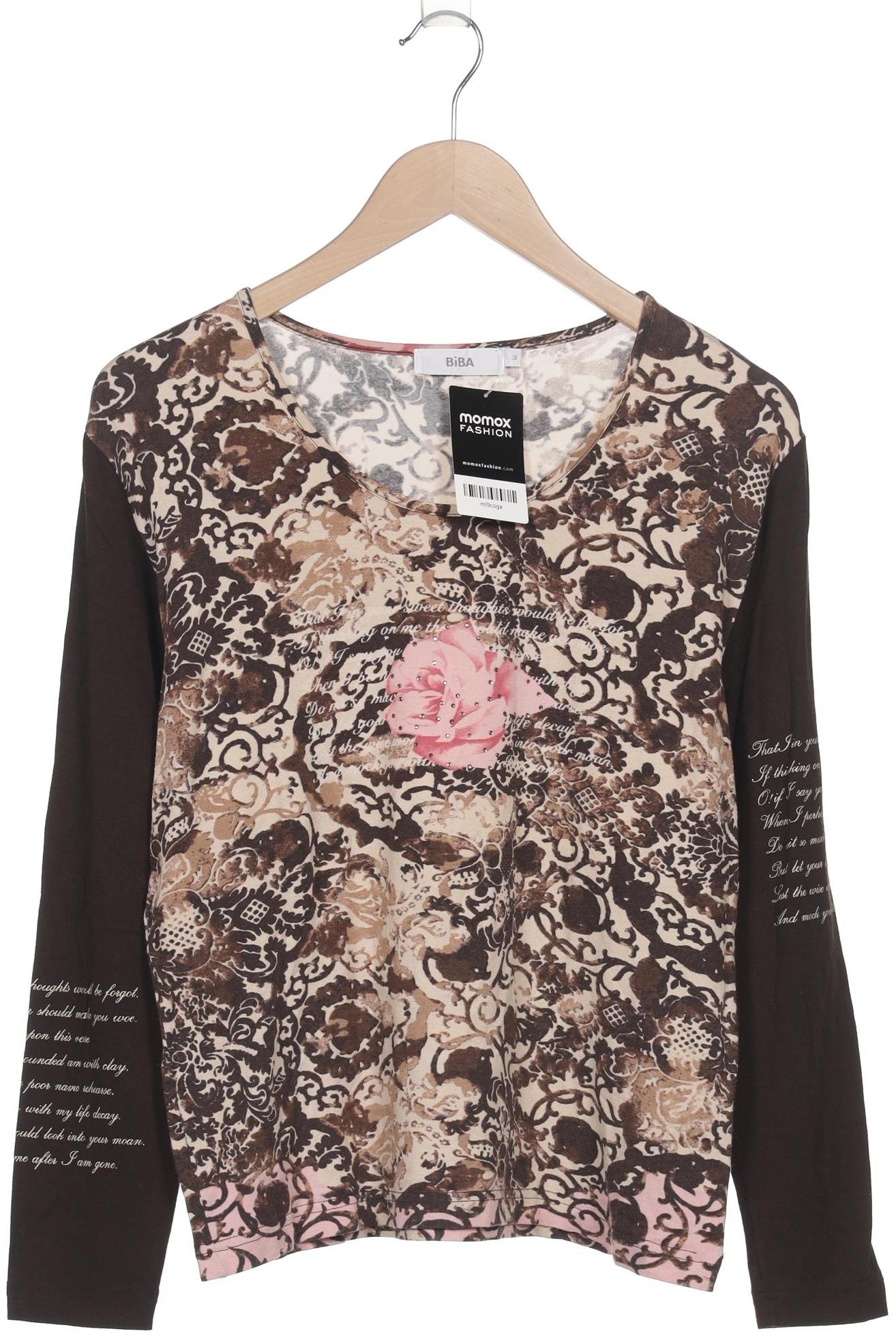

BiBA Damen Langarmshirt, beige, Gr. 42