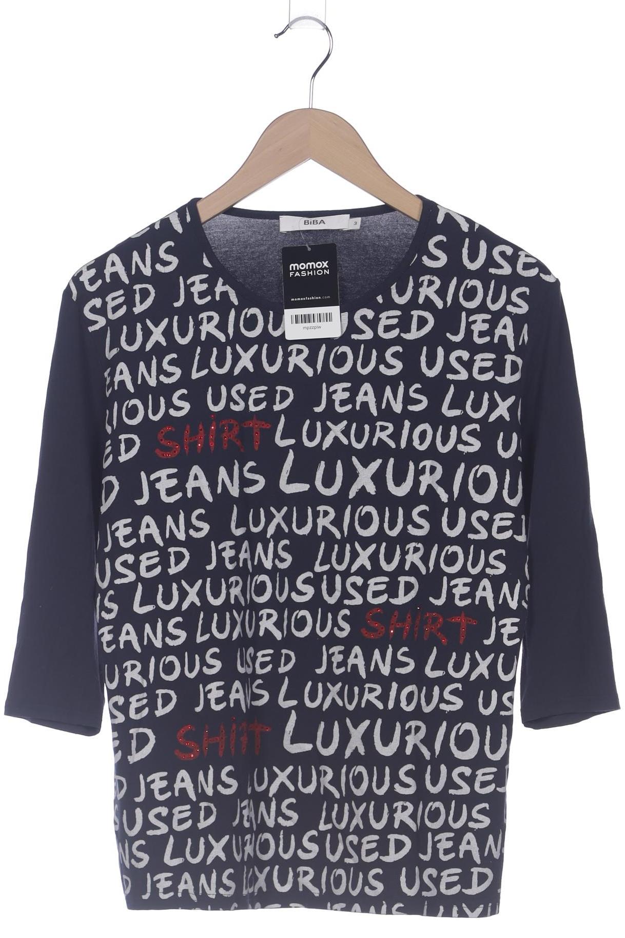 

BiBA Damen Langarmshirt, marineblau, Gr. 42