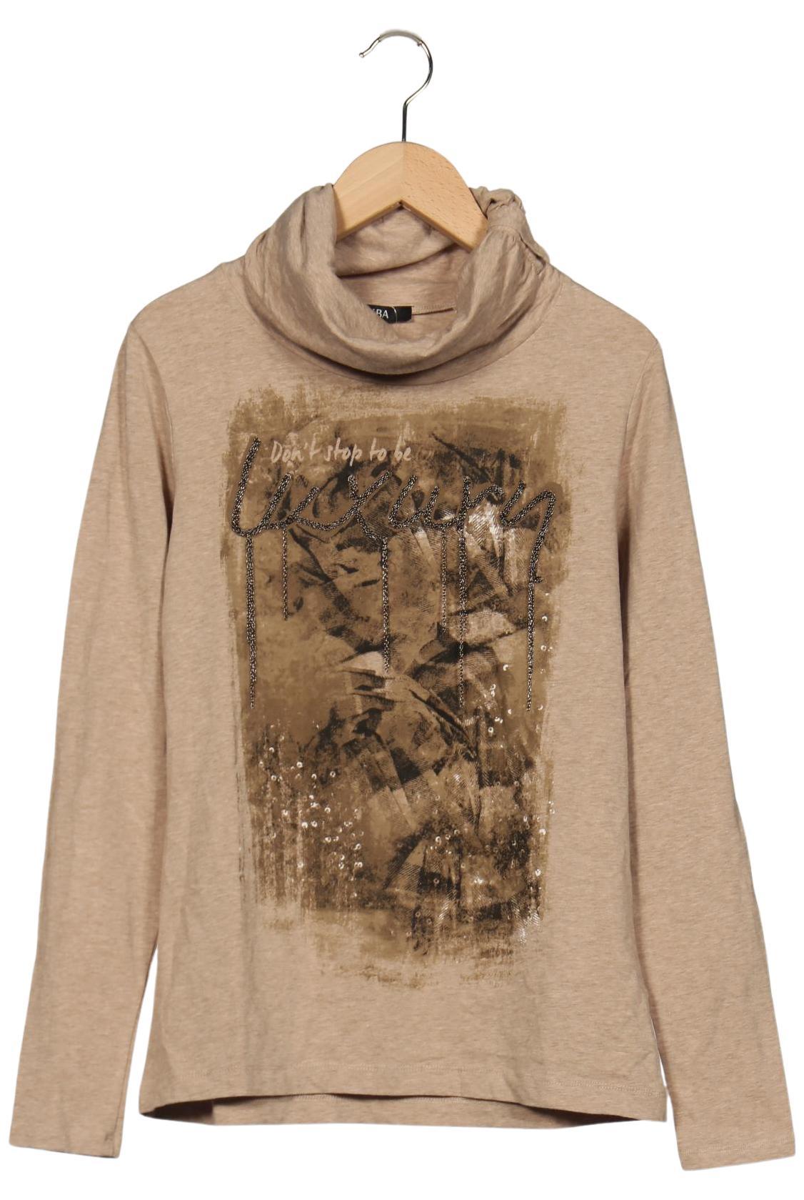 

BiBA Damen Langarmshirt, beige, Gr. 36