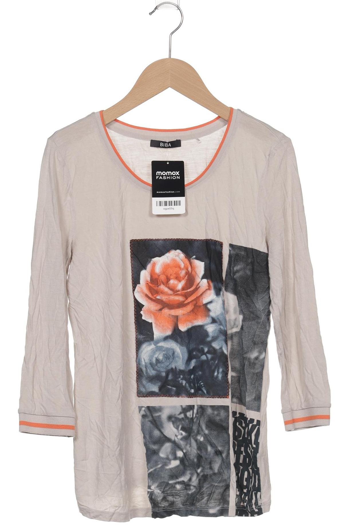 

BiBA Damen Langarmshirt, grau, Gr. 36