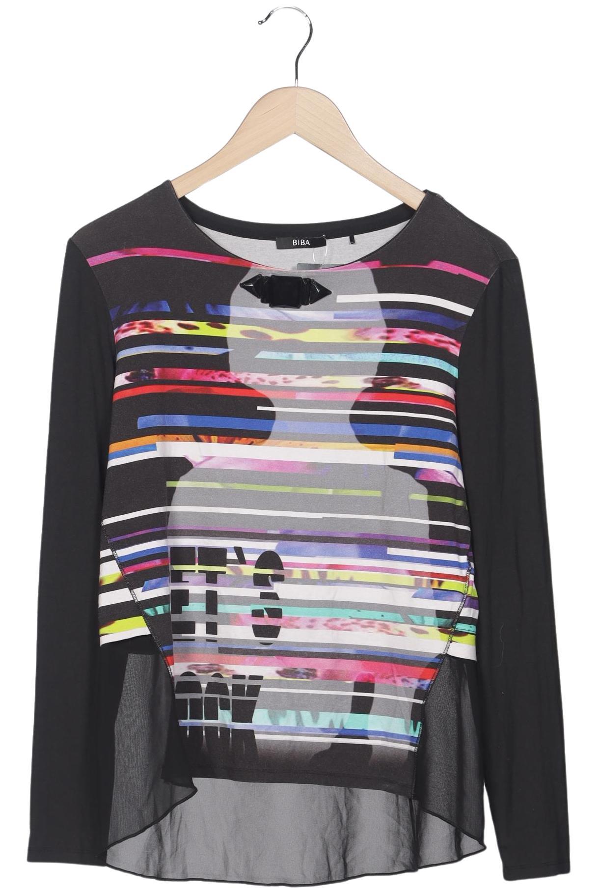 

BiBA Damen Langarmshirt, schwarz, Gr. 36
