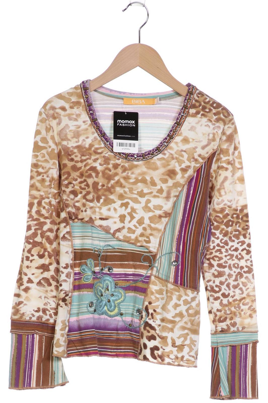 

BiBA Damen Langarmshirt, mehrfarbig, Gr. 36