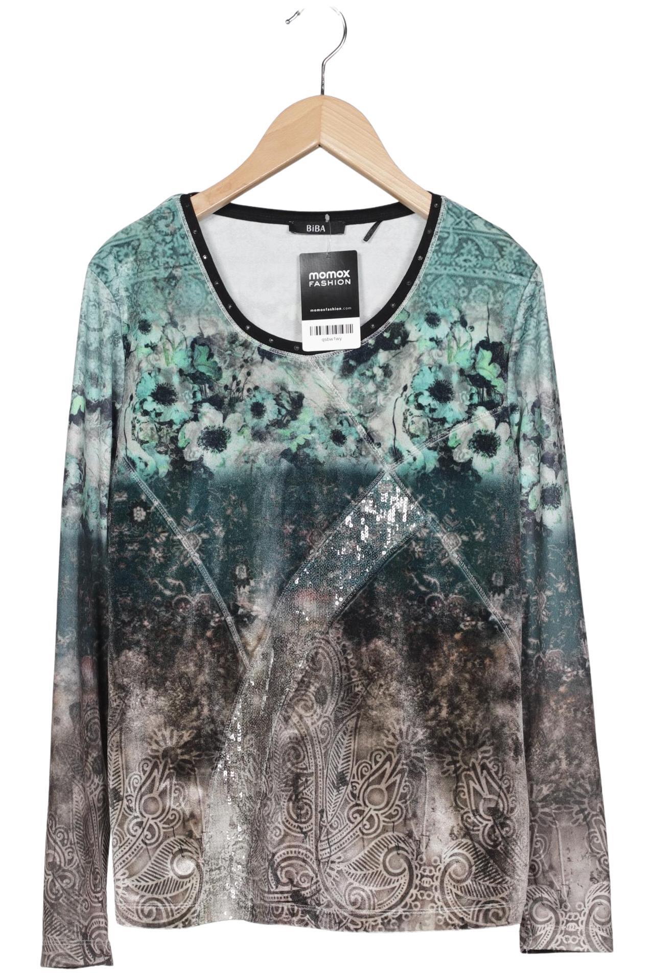 

BiBA Damen Langarmshirt, grün, Gr. 34