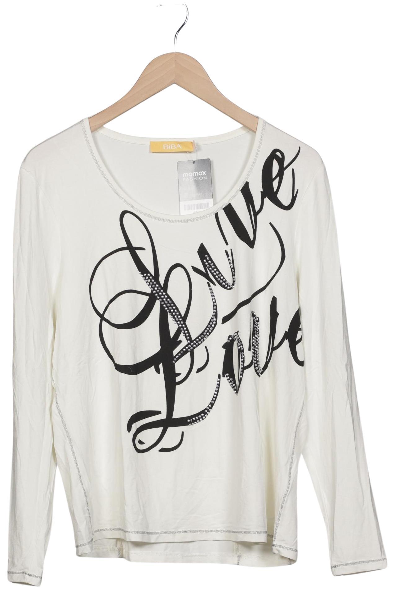 

BiBA Damen Langarmshirt, cremeweiß, Gr. 44