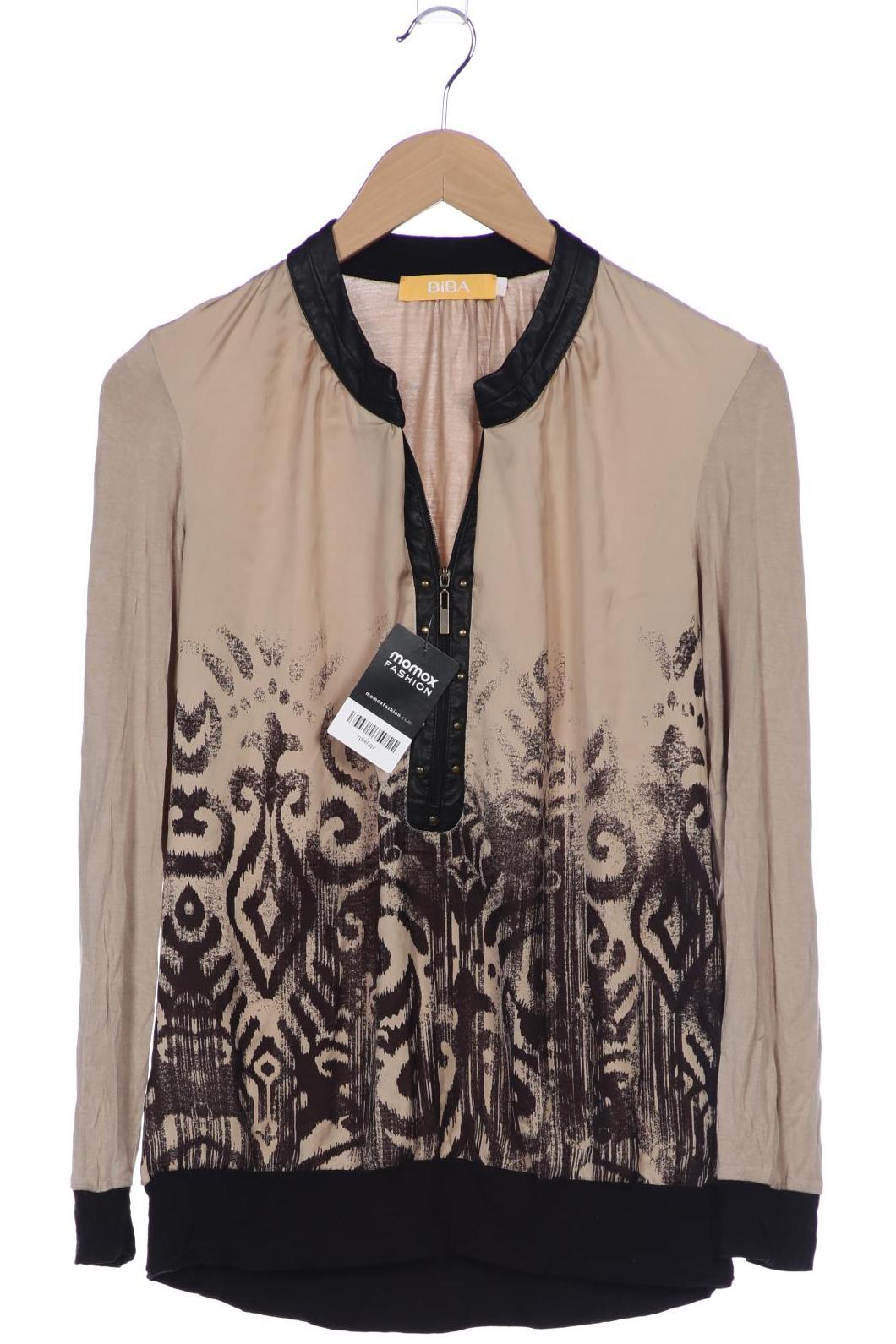 

BiBA Damen Langarmshirt, beige, Gr. 36