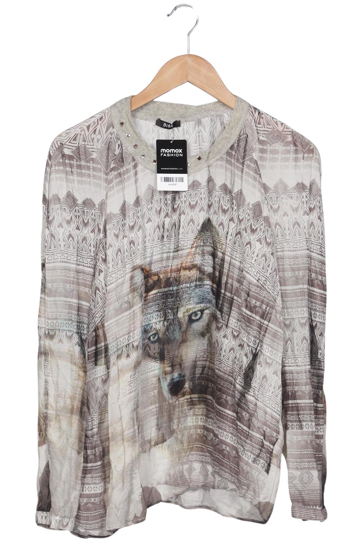 

BiBA Damen Langarmshirt, grau, Gr. 46