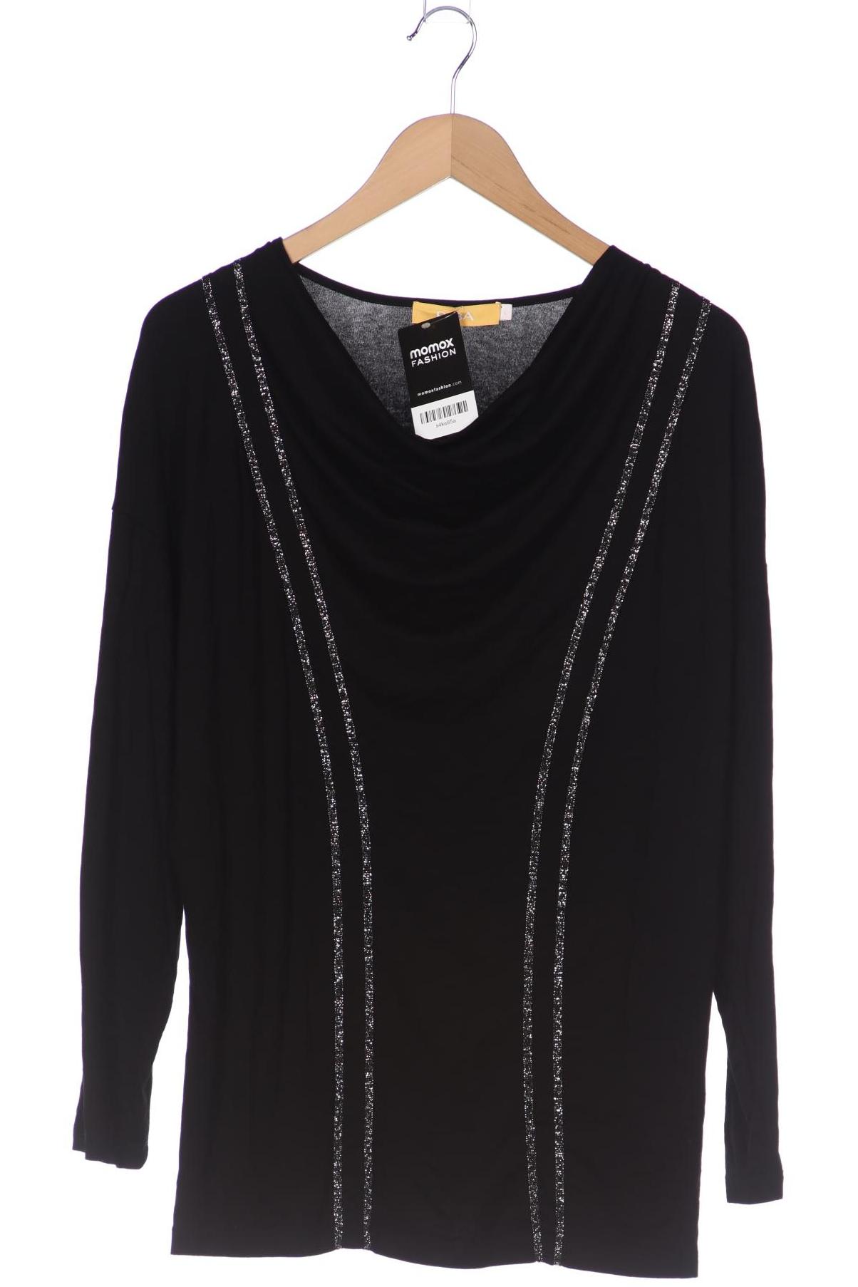 

BiBA Damen Langarmshirt, schwarz, Gr. 42