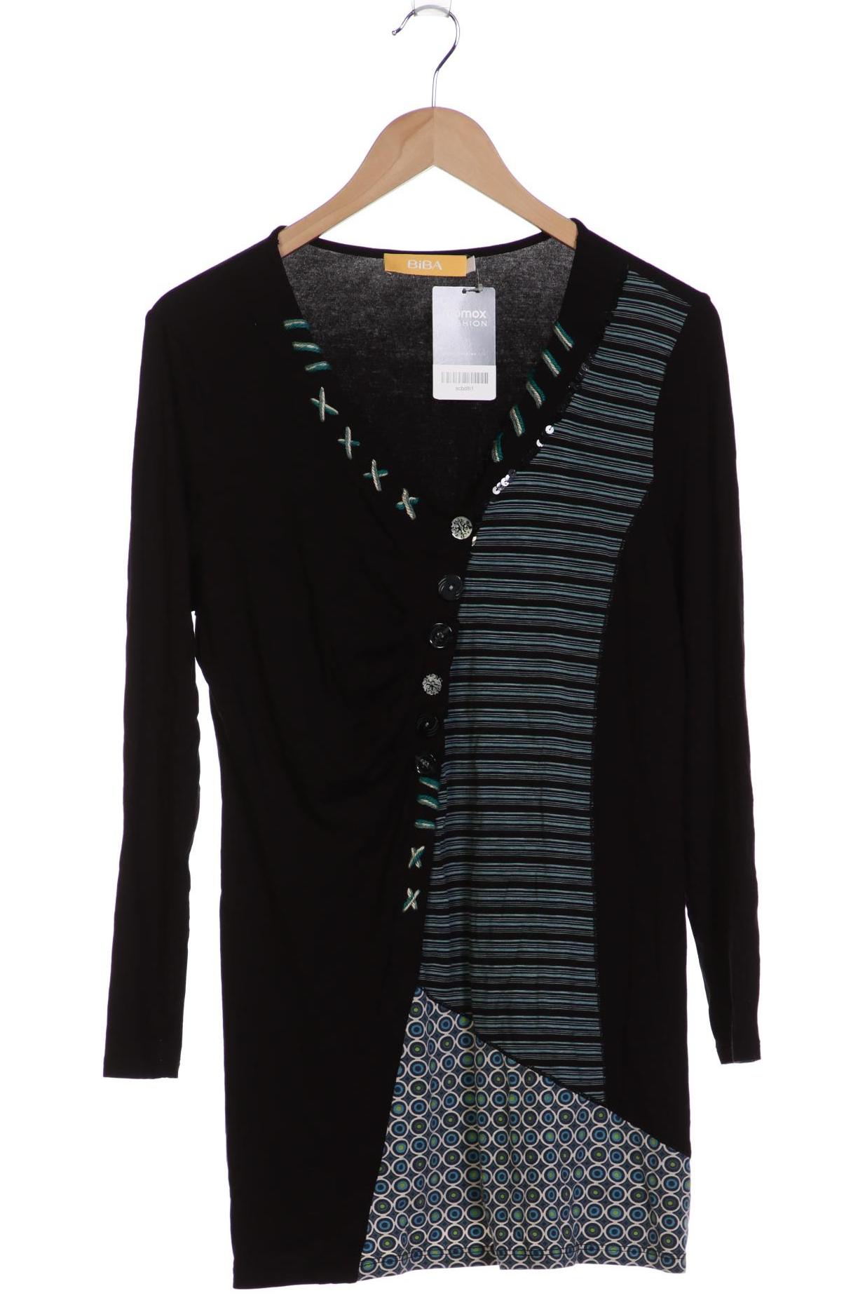 

BiBA Damen Langarmshirt, schwarz, Gr. 42