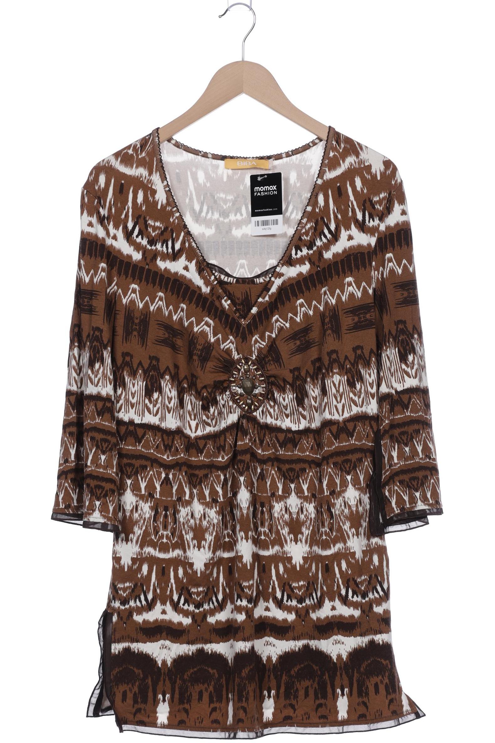 

BiBA Damen Langarmshirt, braun, Gr. 46