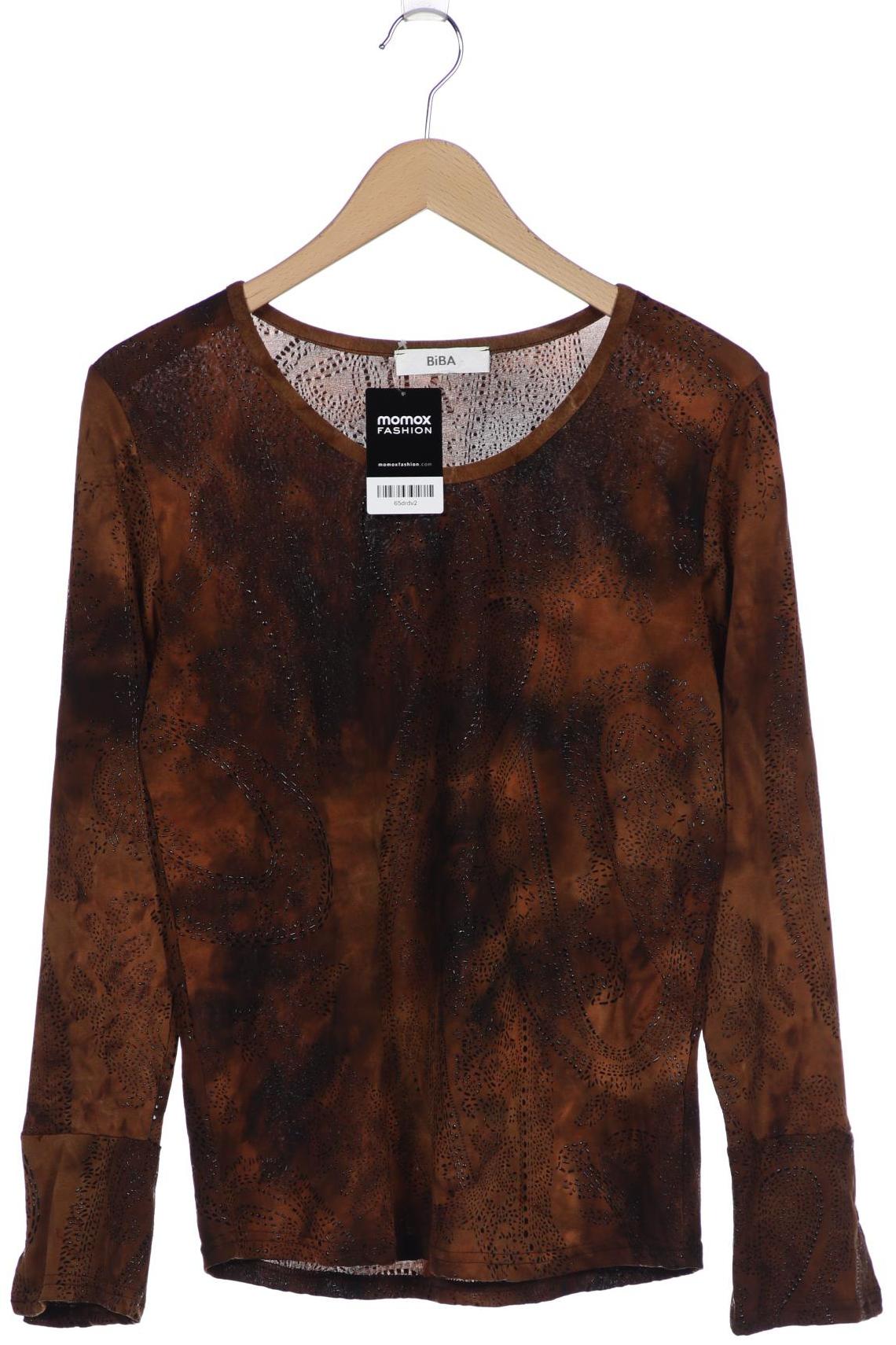 

BiBA Damen Langarmshirt, braun, Gr. 38