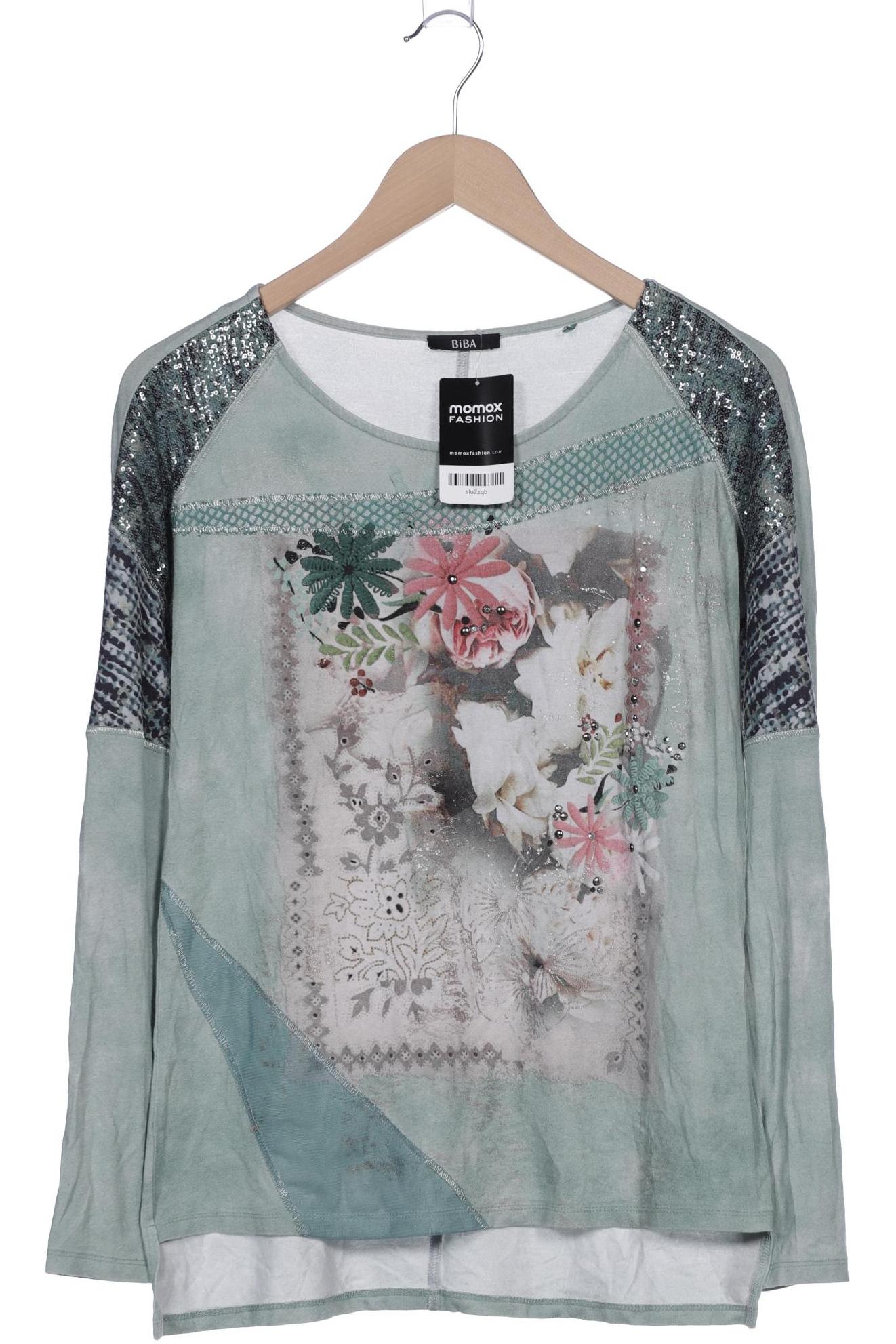 

BiBA Damen Langarmshirt, türkis, Gr. 34