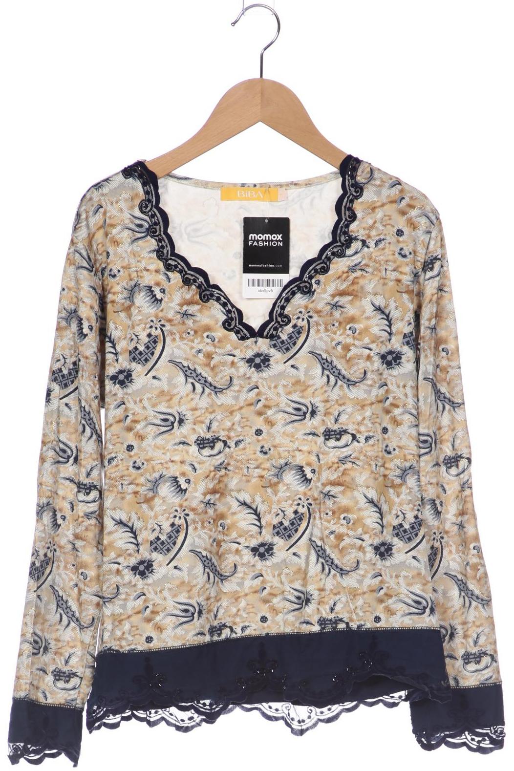 

BiBA Damen Langarmshirt, beige, Gr. 38