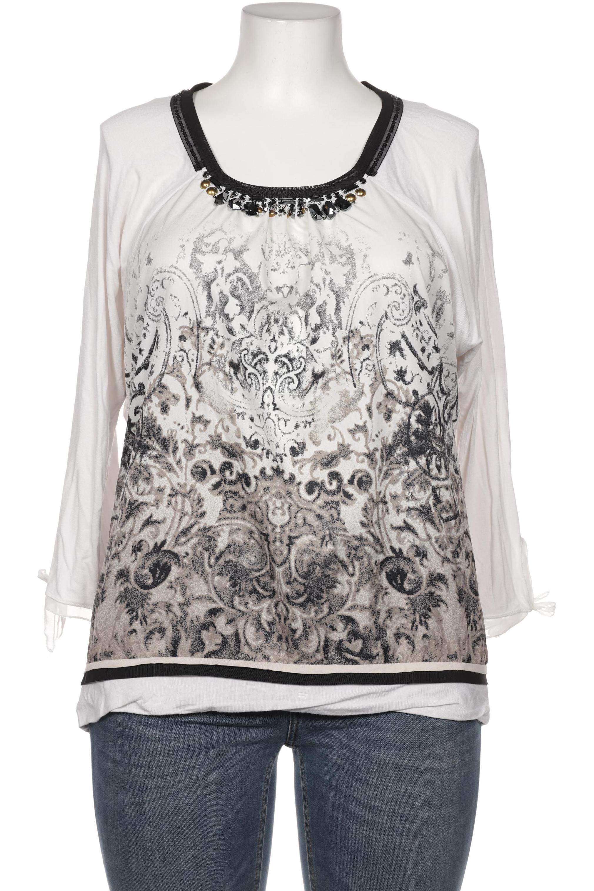 

BiBA Damen Langarmshirt, weiß, Gr. 42