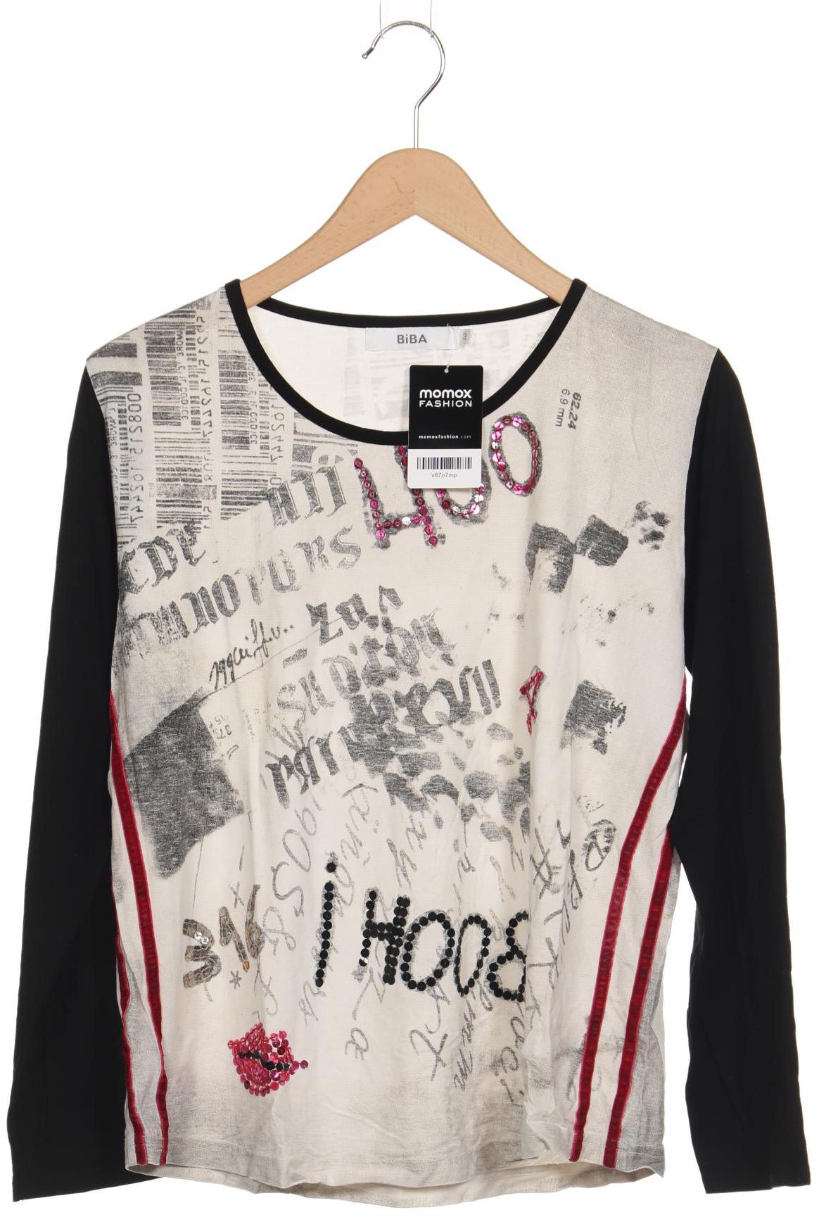 

BiBA Damen Langarmshirt, weiß, Gr. 44