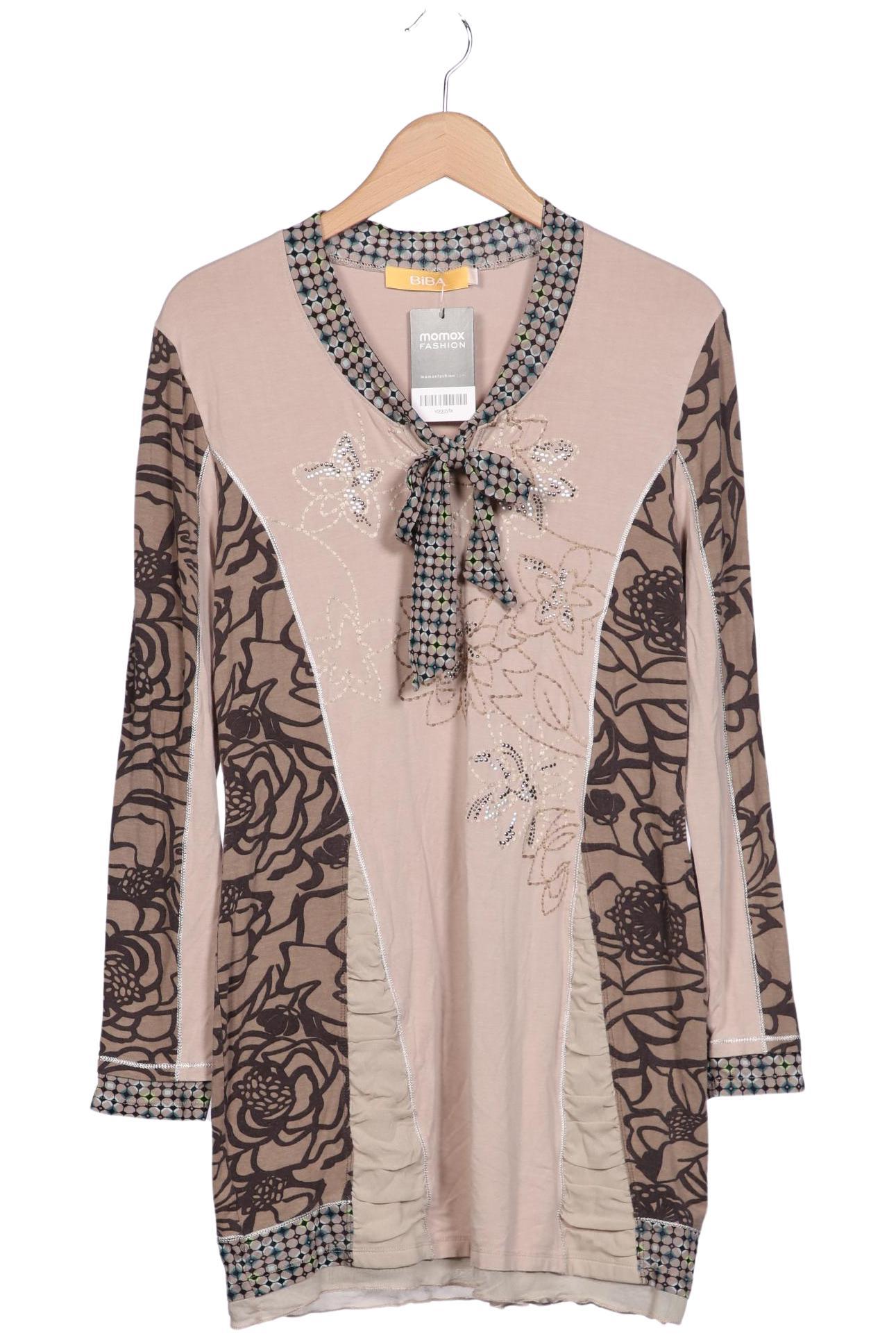 

BiBA Damen Langarmshirt, beige, Gr. 42