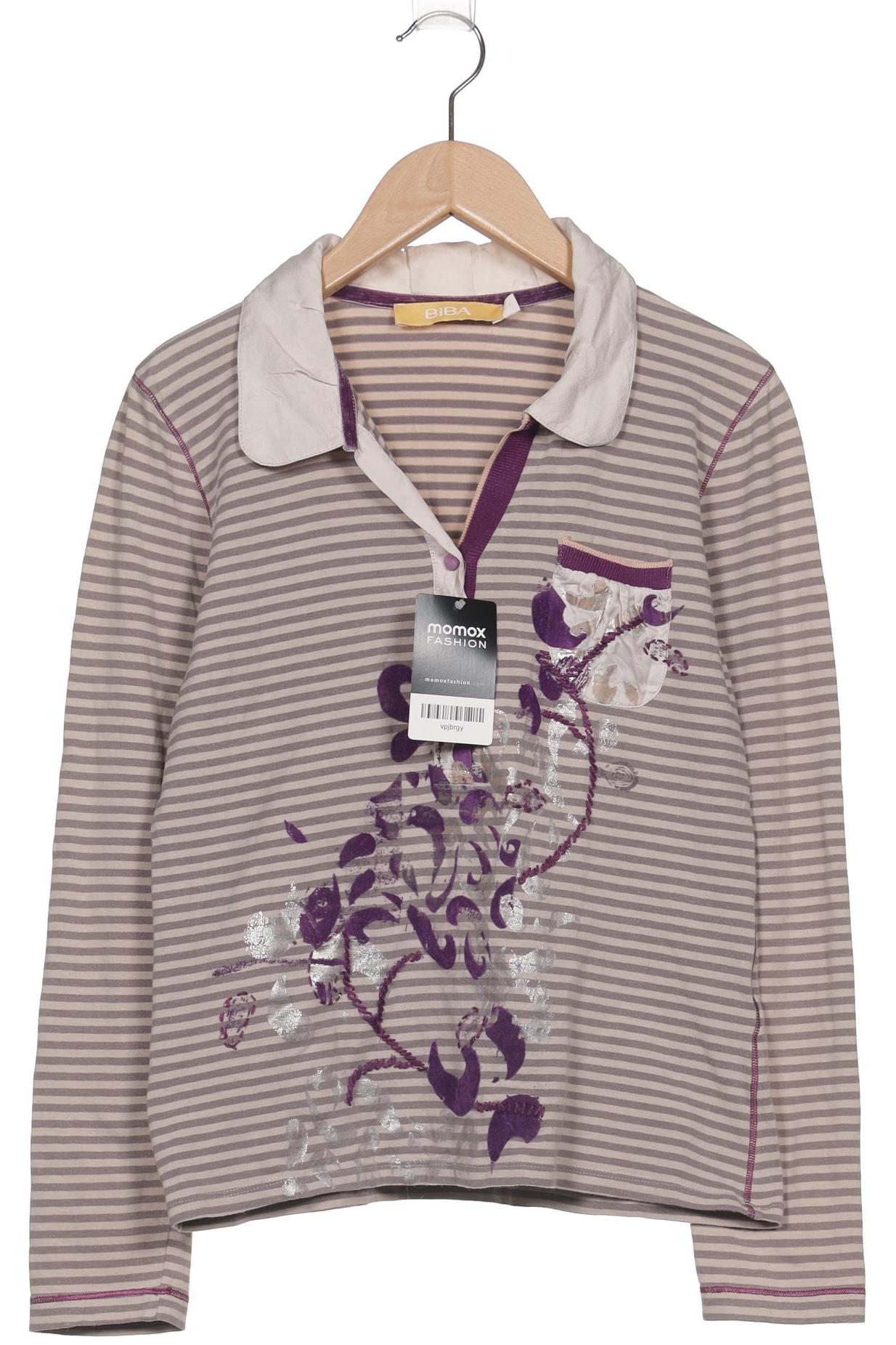 

BiBA Damen Langarmshirt, grau, Gr. 36