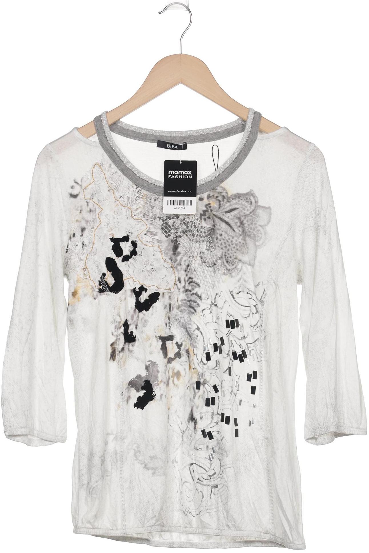 

BiBA Damen Langarmshirt, grau, Gr. 36