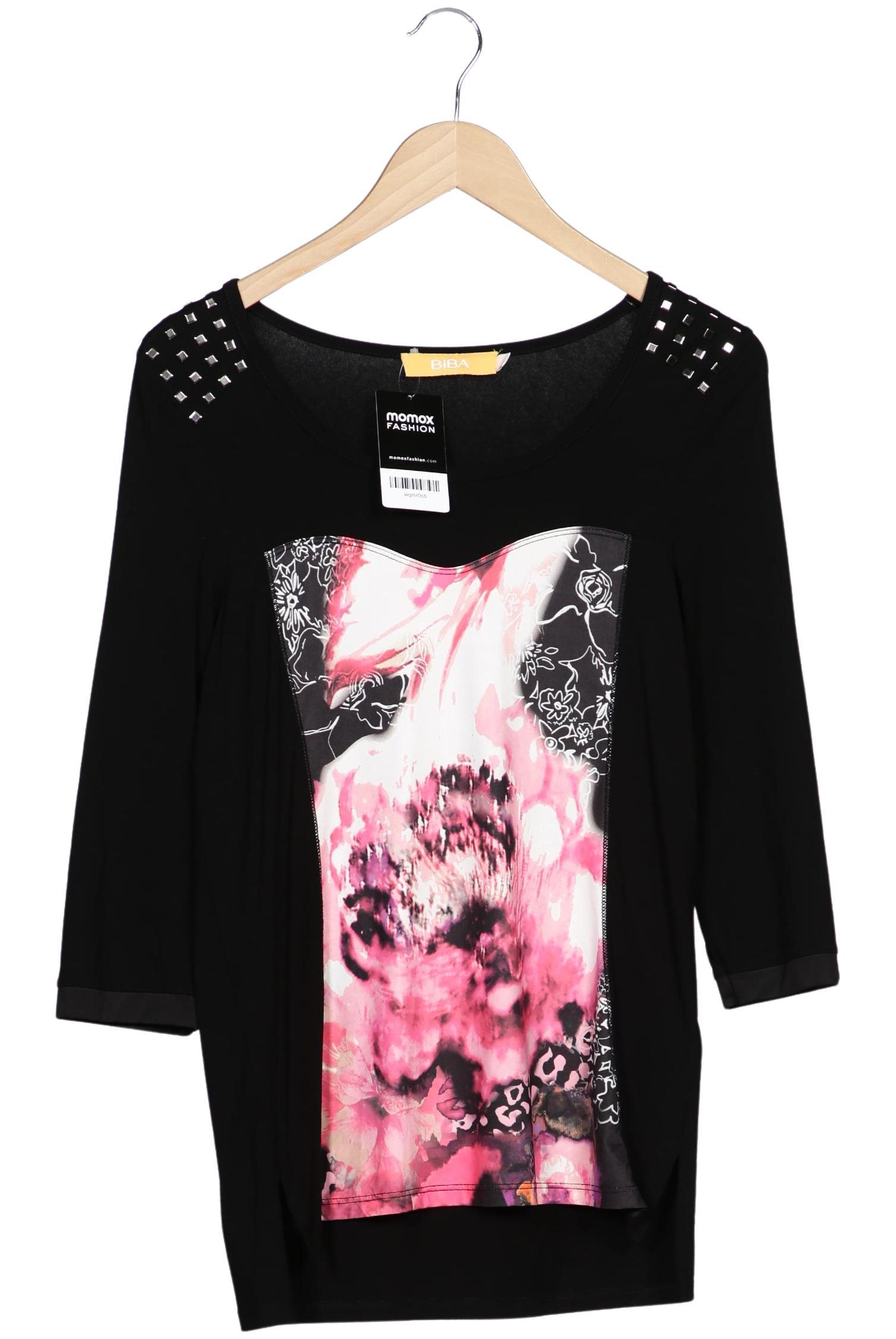 

BiBA Damen Langarmshirt, schwarz, Gr. 34