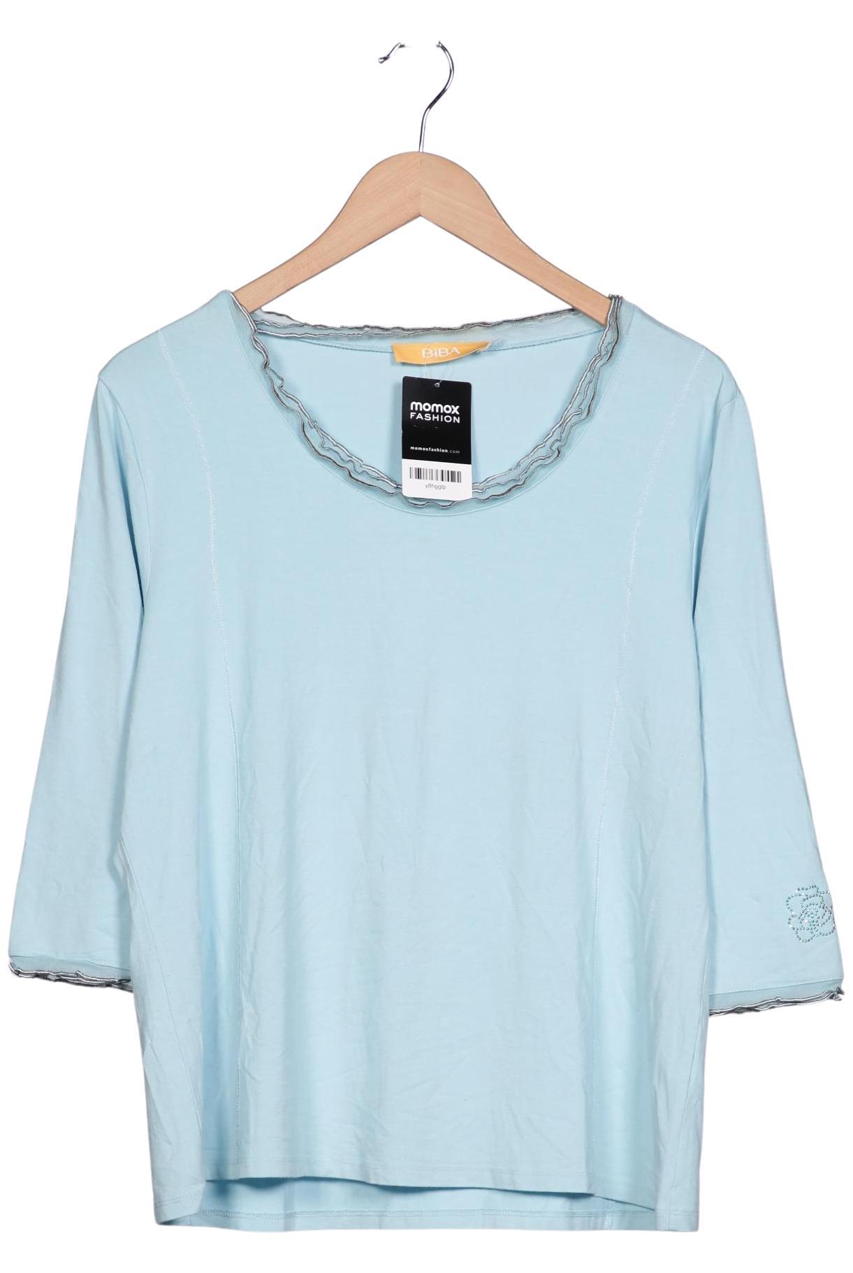 

BiBA Damen Langarmshirt, hellblau, Gr. 44