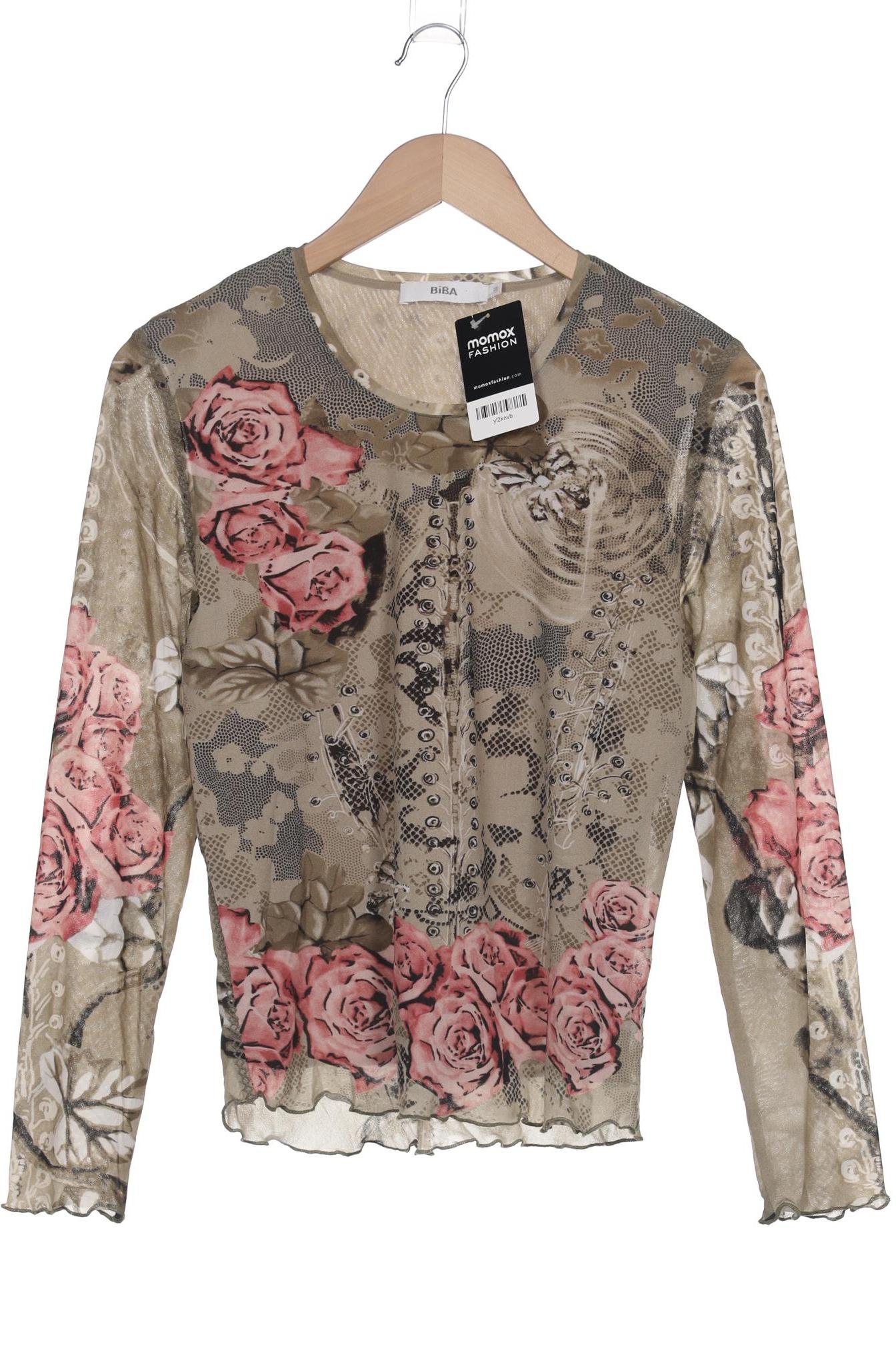 

BiBA Damen Langarmshirt, grün, Gr. 38