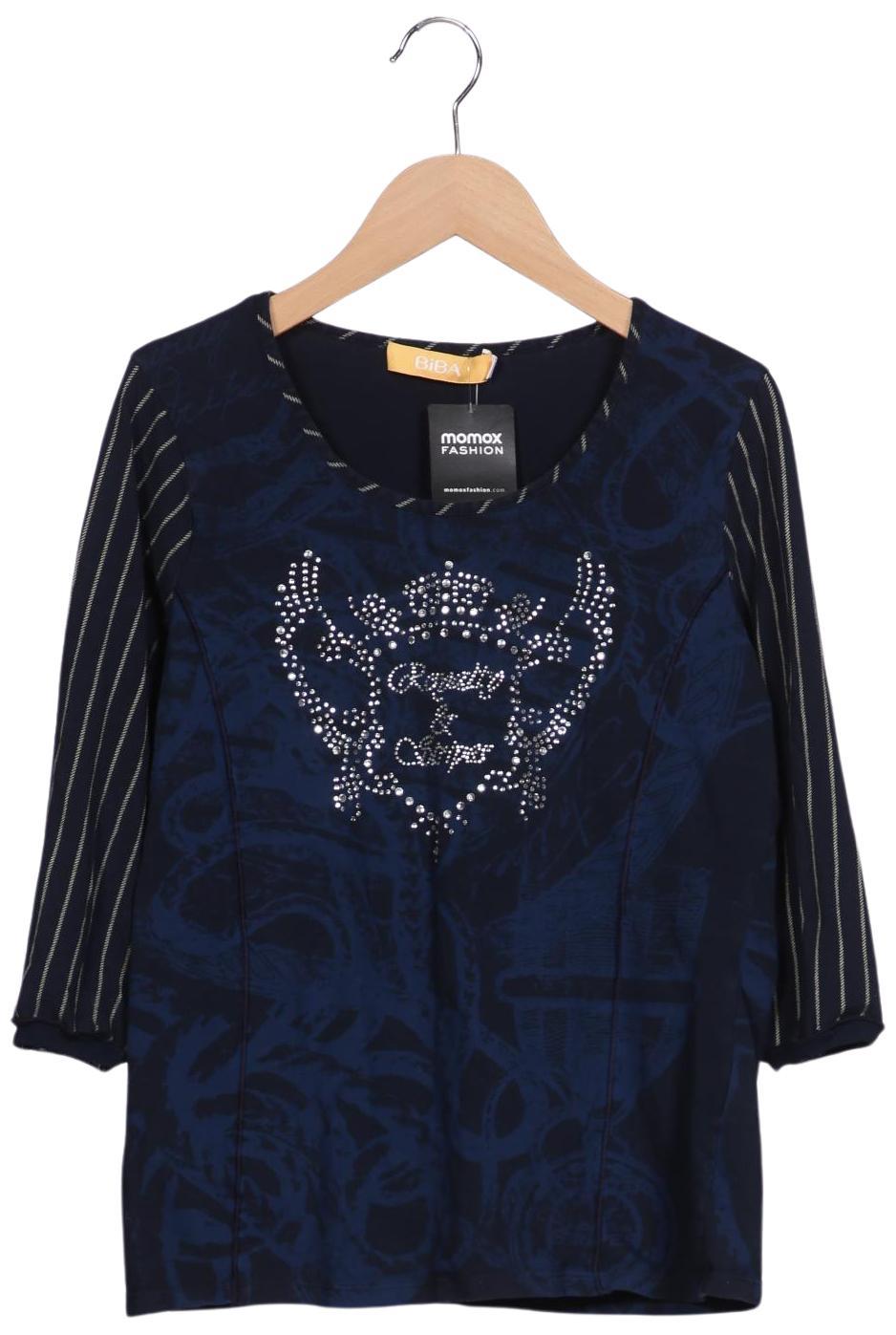 

BiBA Damen Langarmshirt, marineblau, Gr. 38