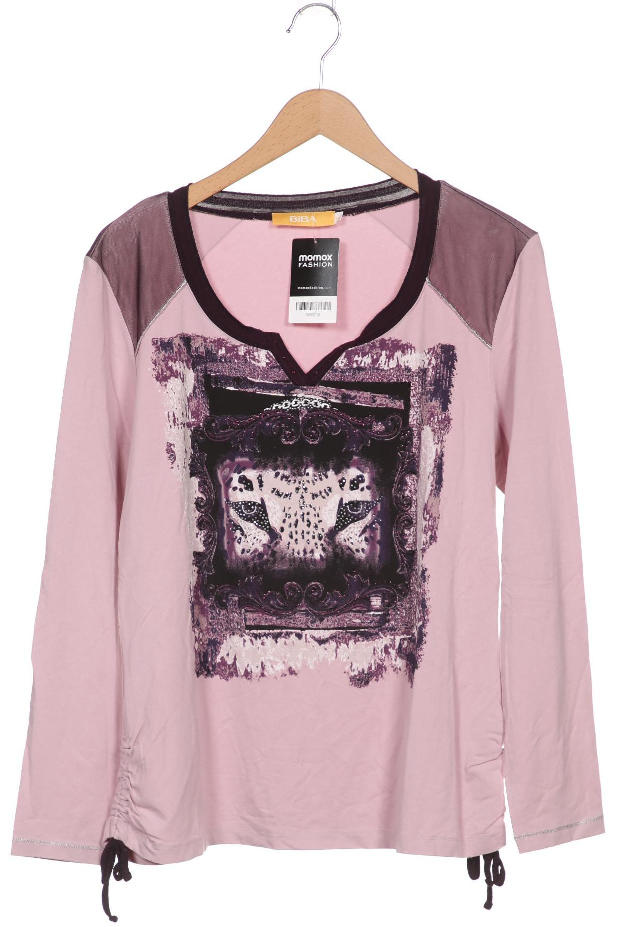 

BiBA Damen Langarmshirt, pink, Gr. 44