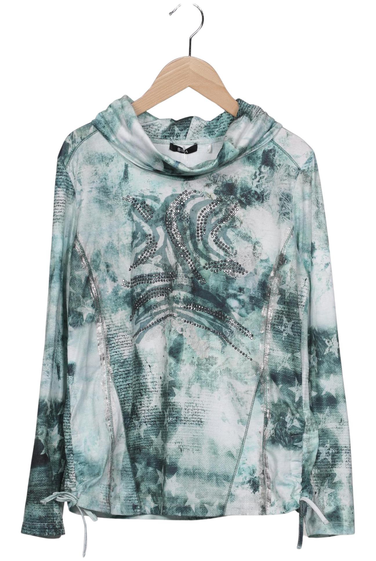 

BiBA Damen Langarmshirt, grün, Gr. 36