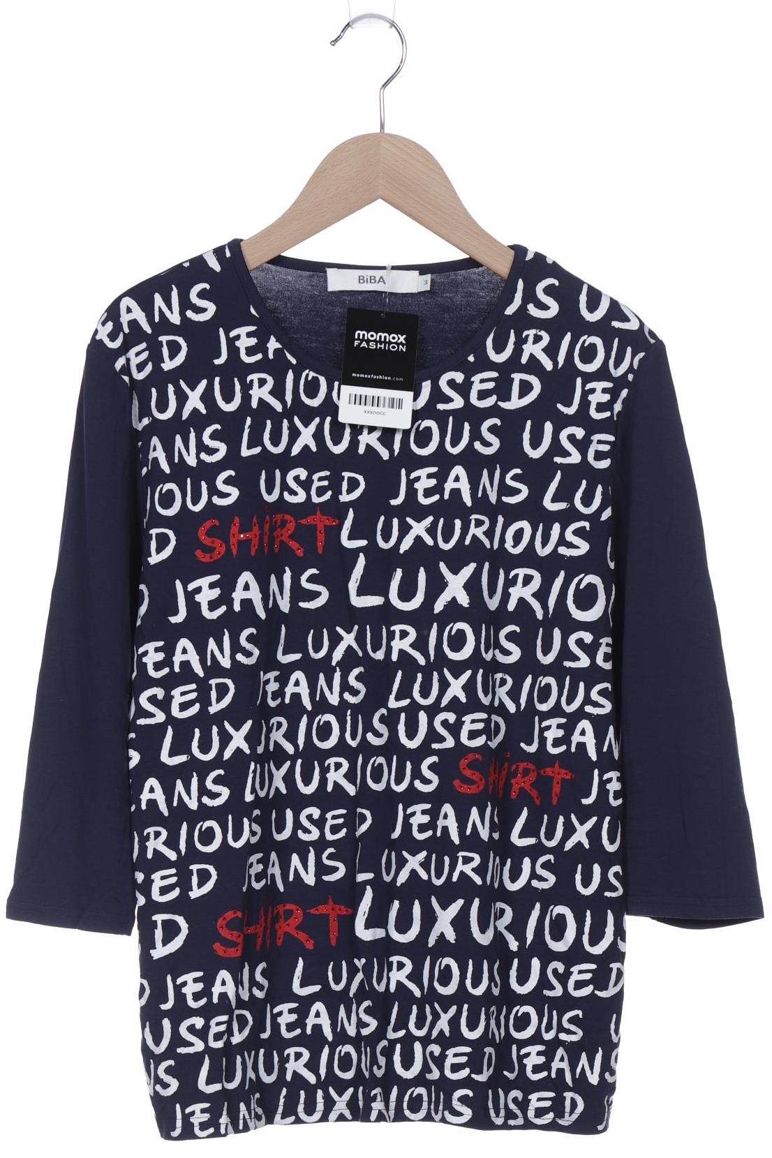 

BiBA Damen Langarmshirt, marineblau, Gr. 38