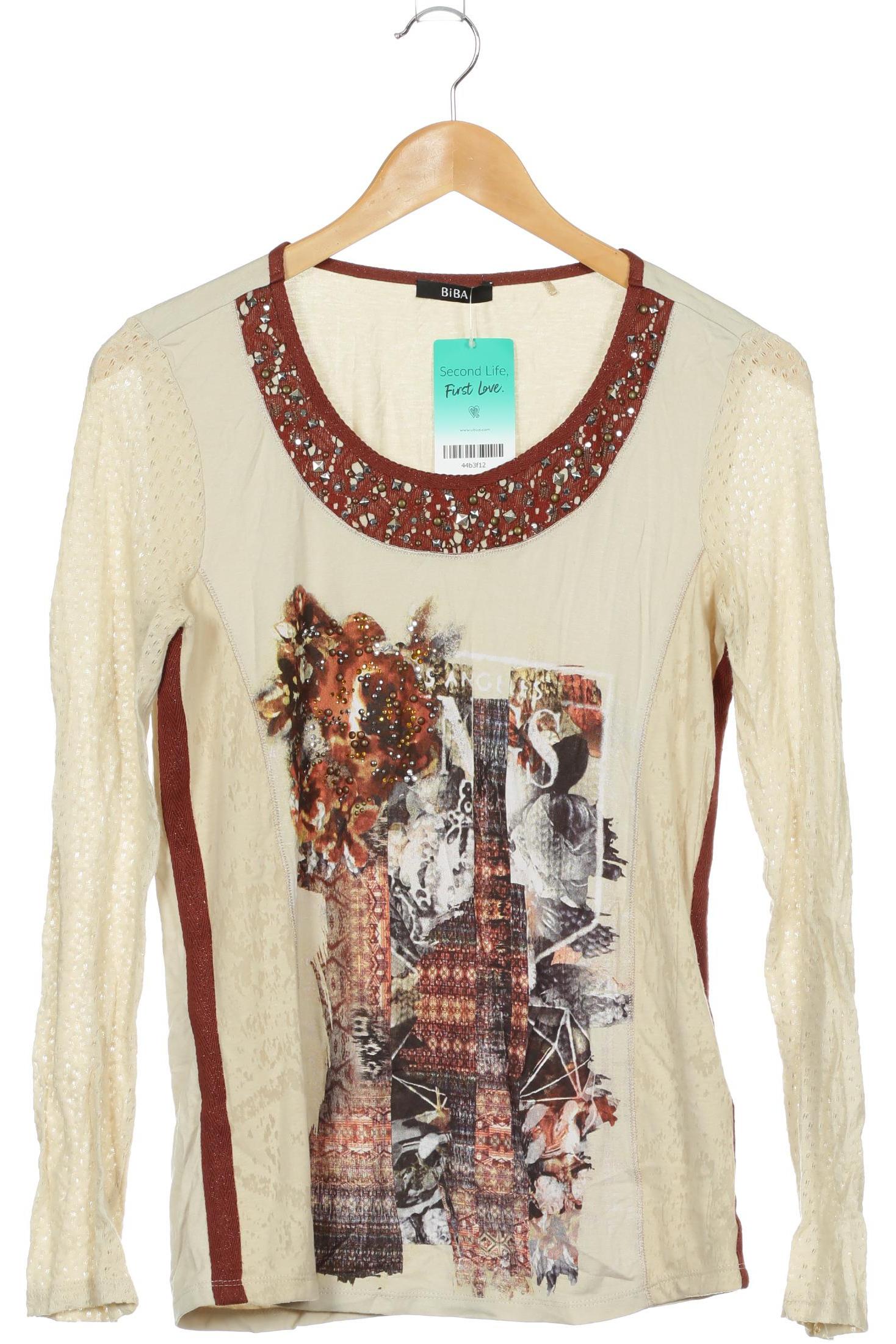 

BiBA Damen Langarmshirt, braun, Gr. 36