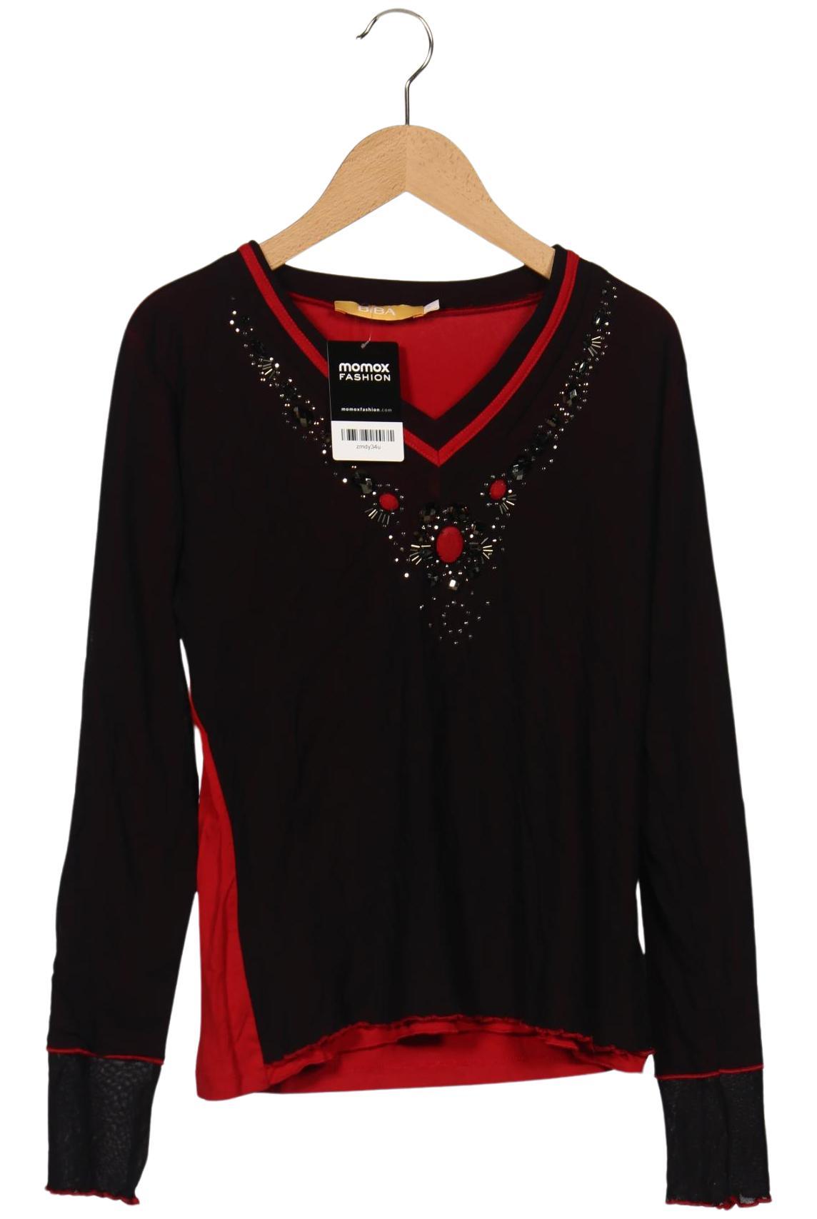 

BiBA Damen Langarmshirt, schwarz, Gr. 36