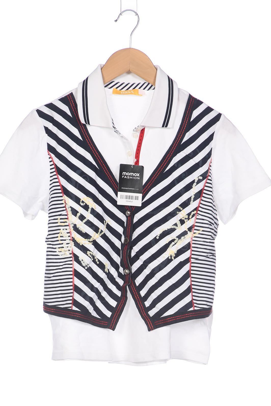 

BiBA Damen Poloshirt, weiß, Gr. 38