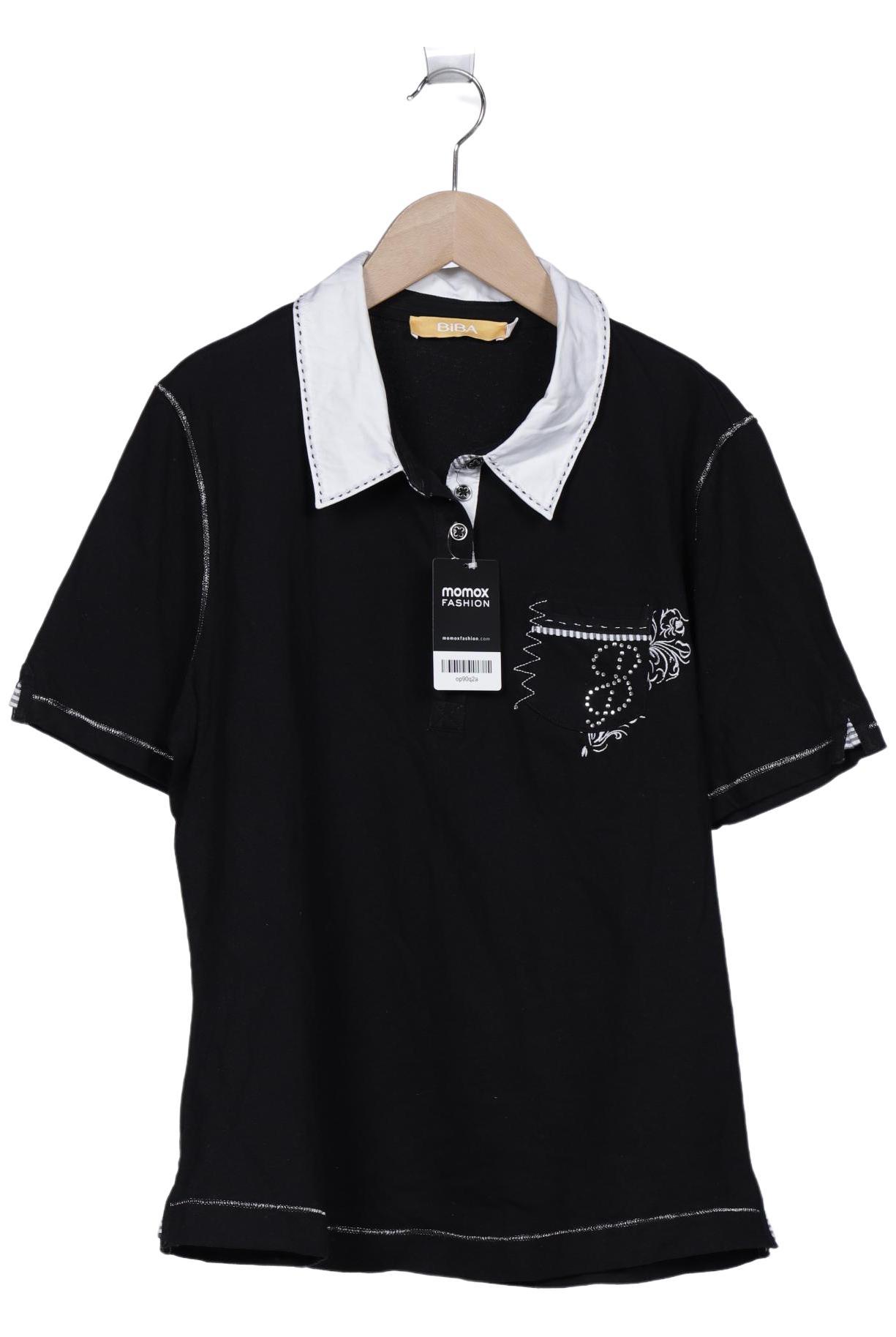 

BiBA Damen Poloshirt, schwarz, Gr. 44